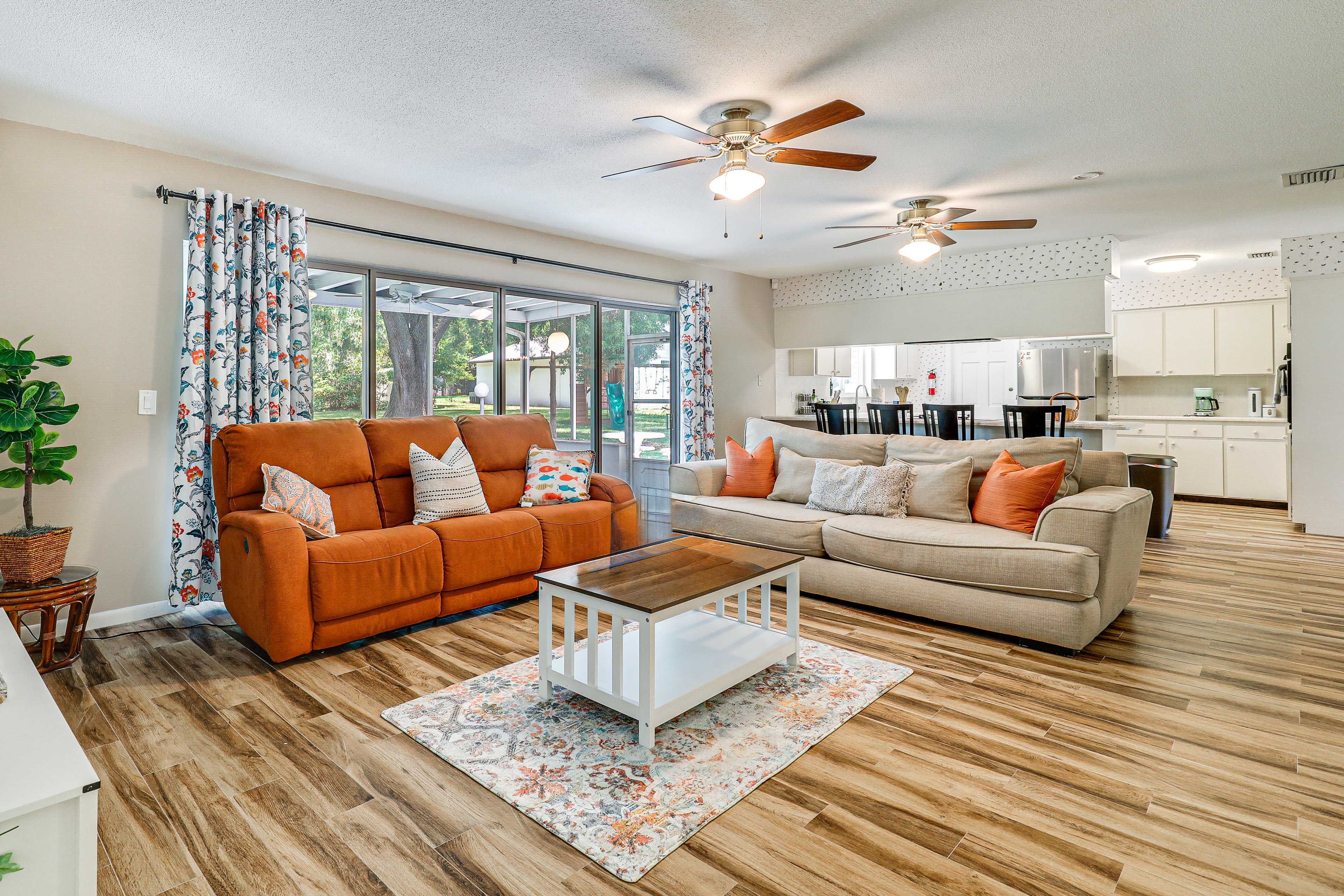Valrico Vacation Rental | 4BR | 2BA | 1,800 Sq Ft | Stairs Required