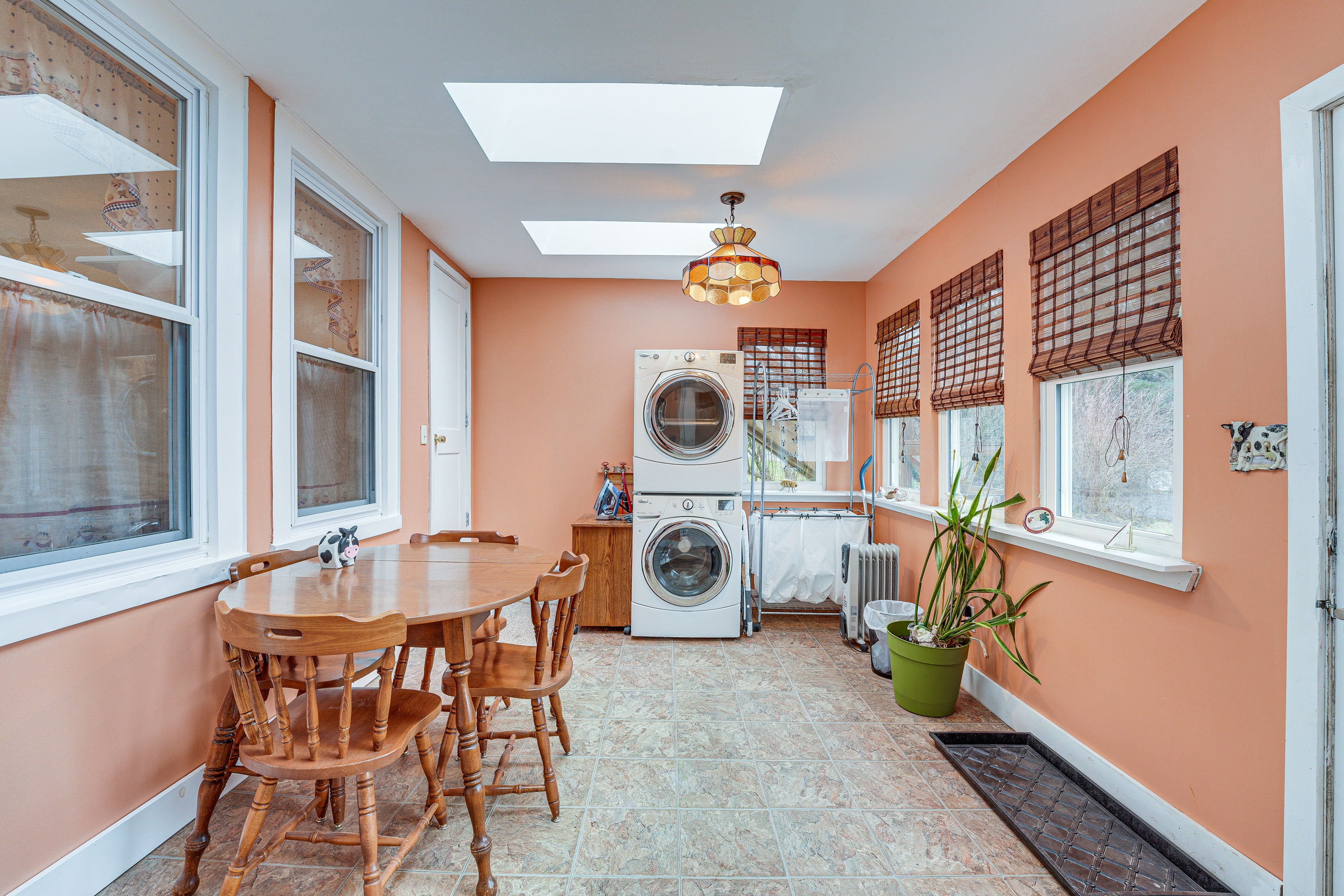 Sunroom | Washer/Dryer | Laundry Detergent | Iron/Board