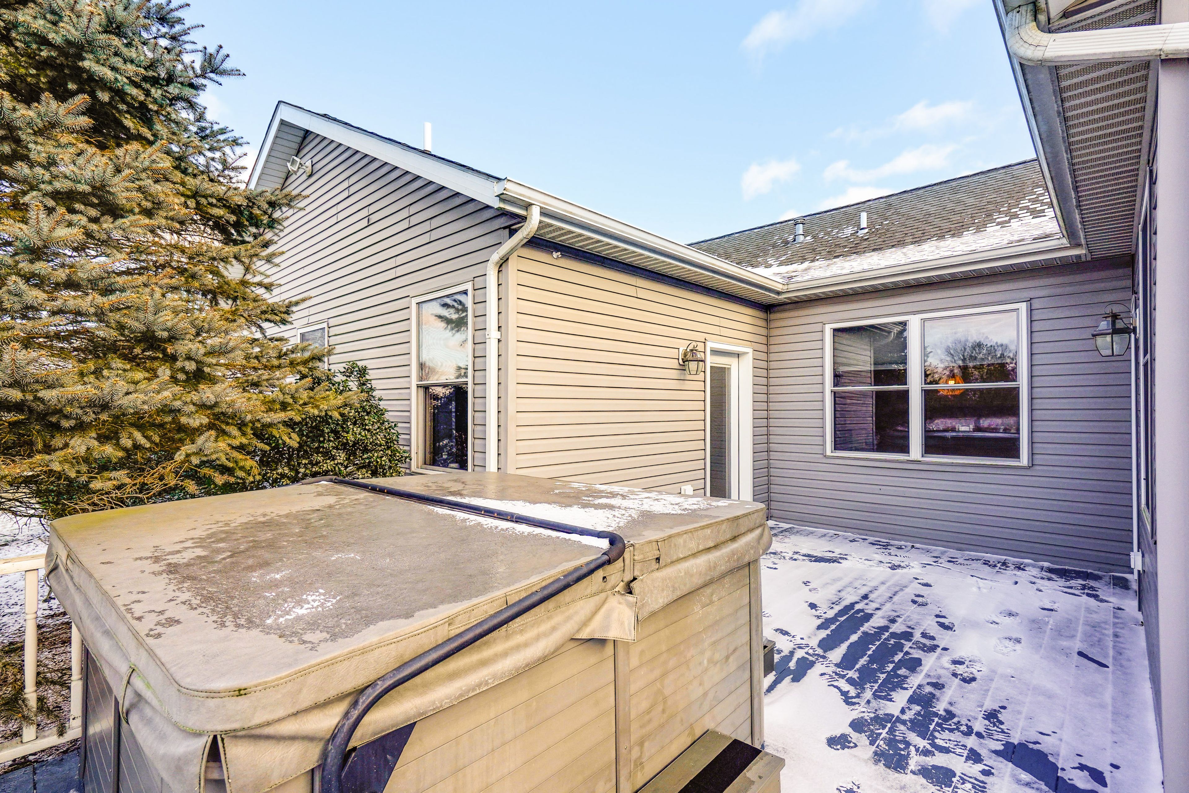 Patio | Private Hot Tub | Gas Grill
