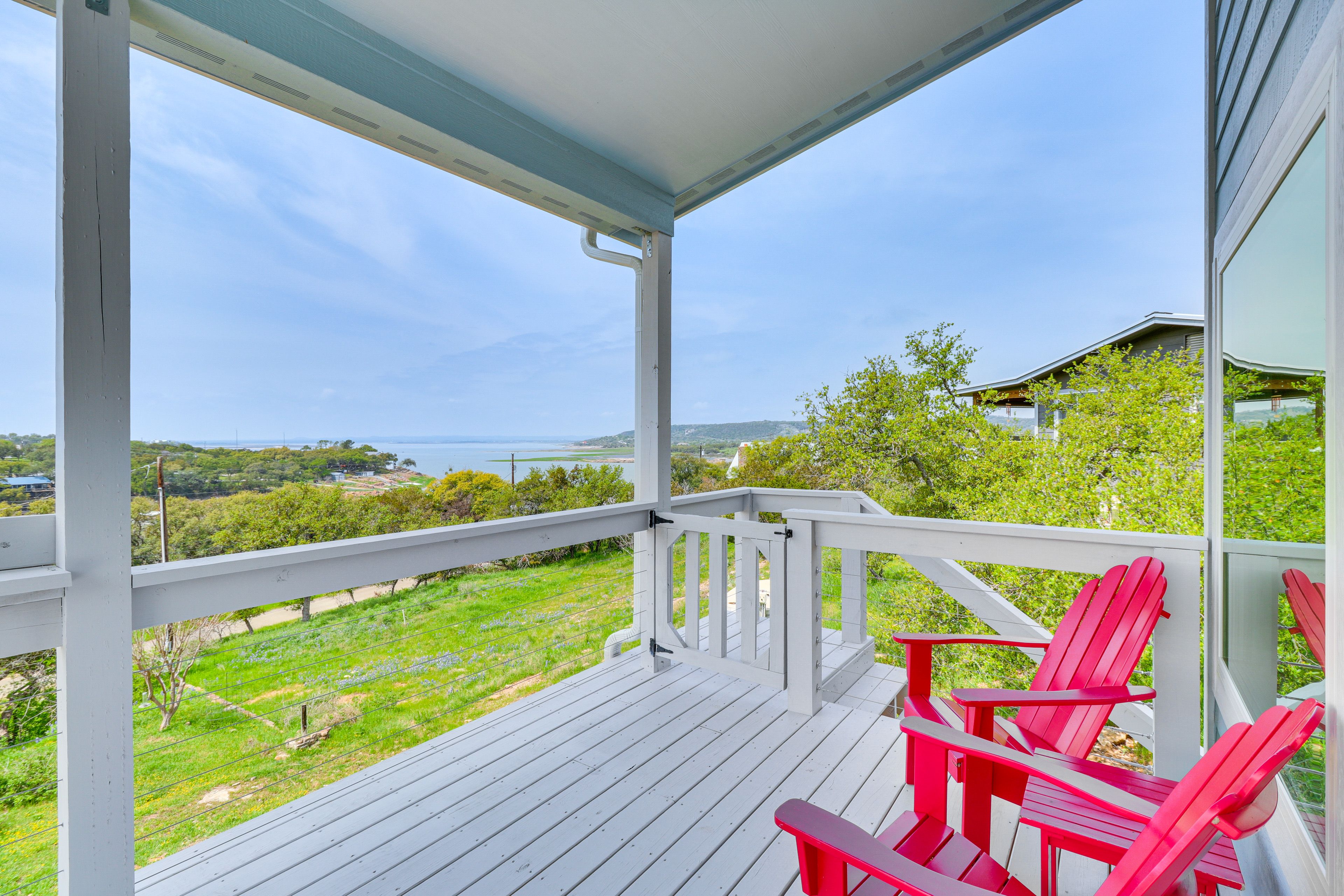Spacious Deck | Lake Views