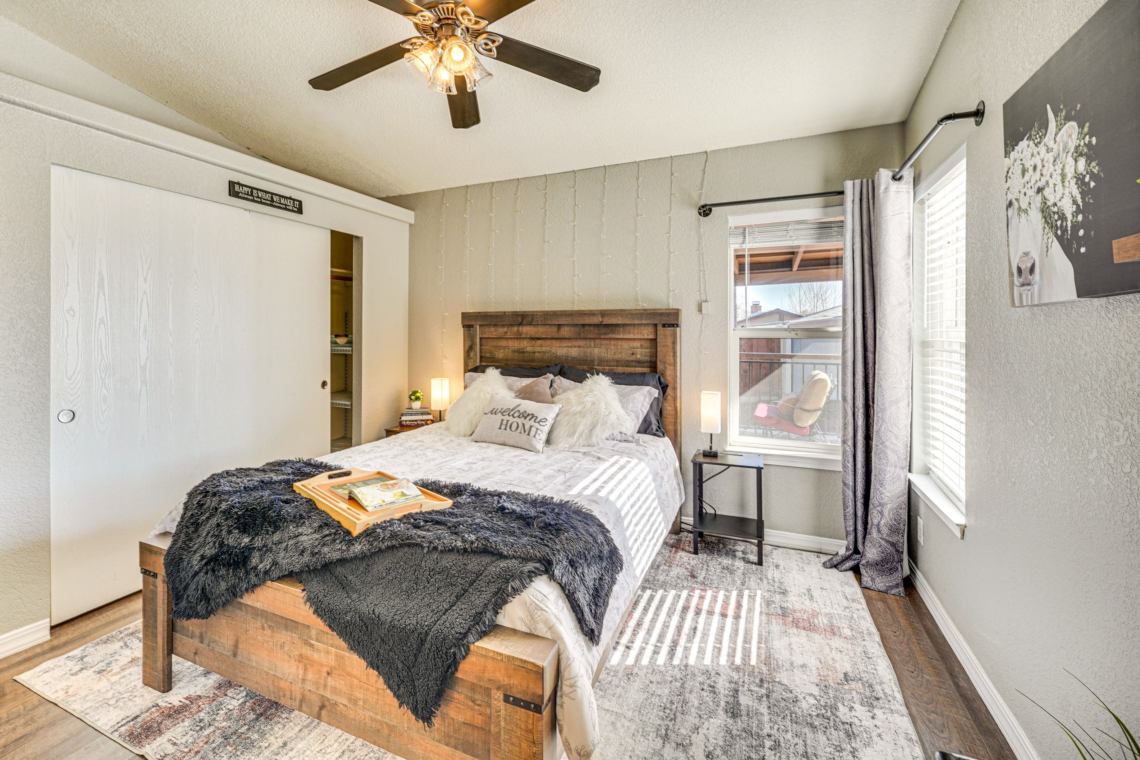Bedroom 1 | Queen Bed | Linens Provided | En-Suite Bathroom