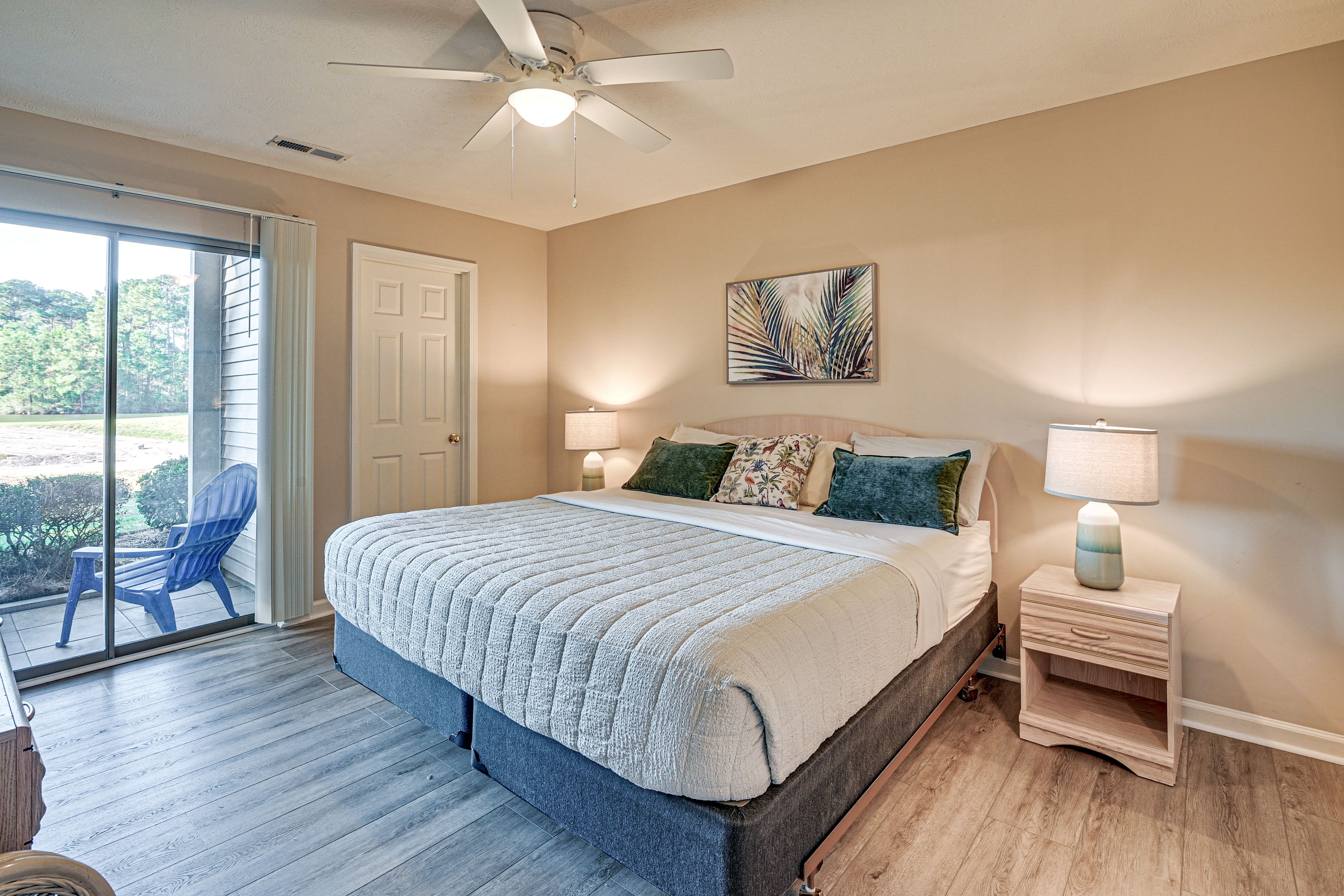 Bedroom 1 | King Bed | Linens Provided
