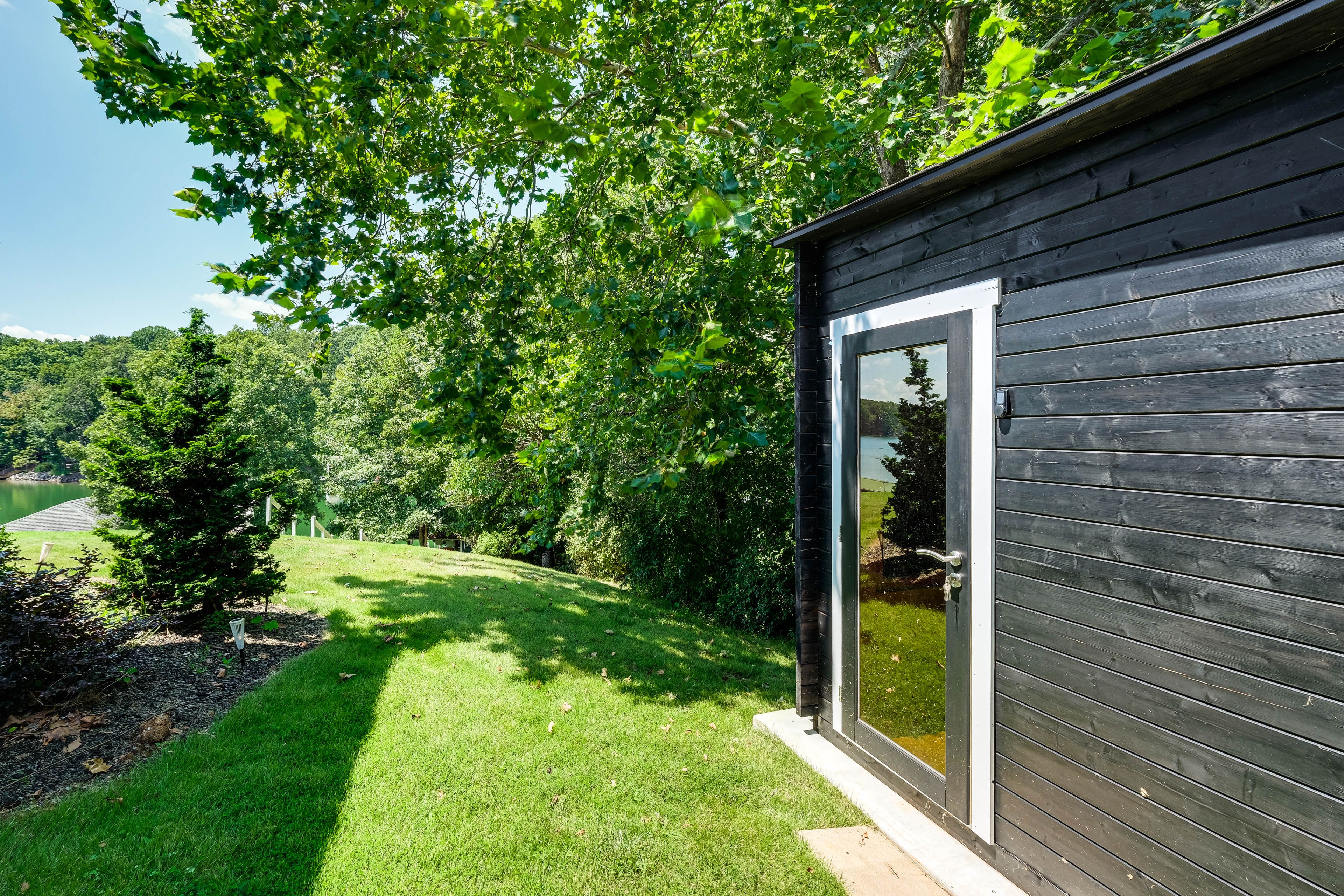 Sauna Entrance