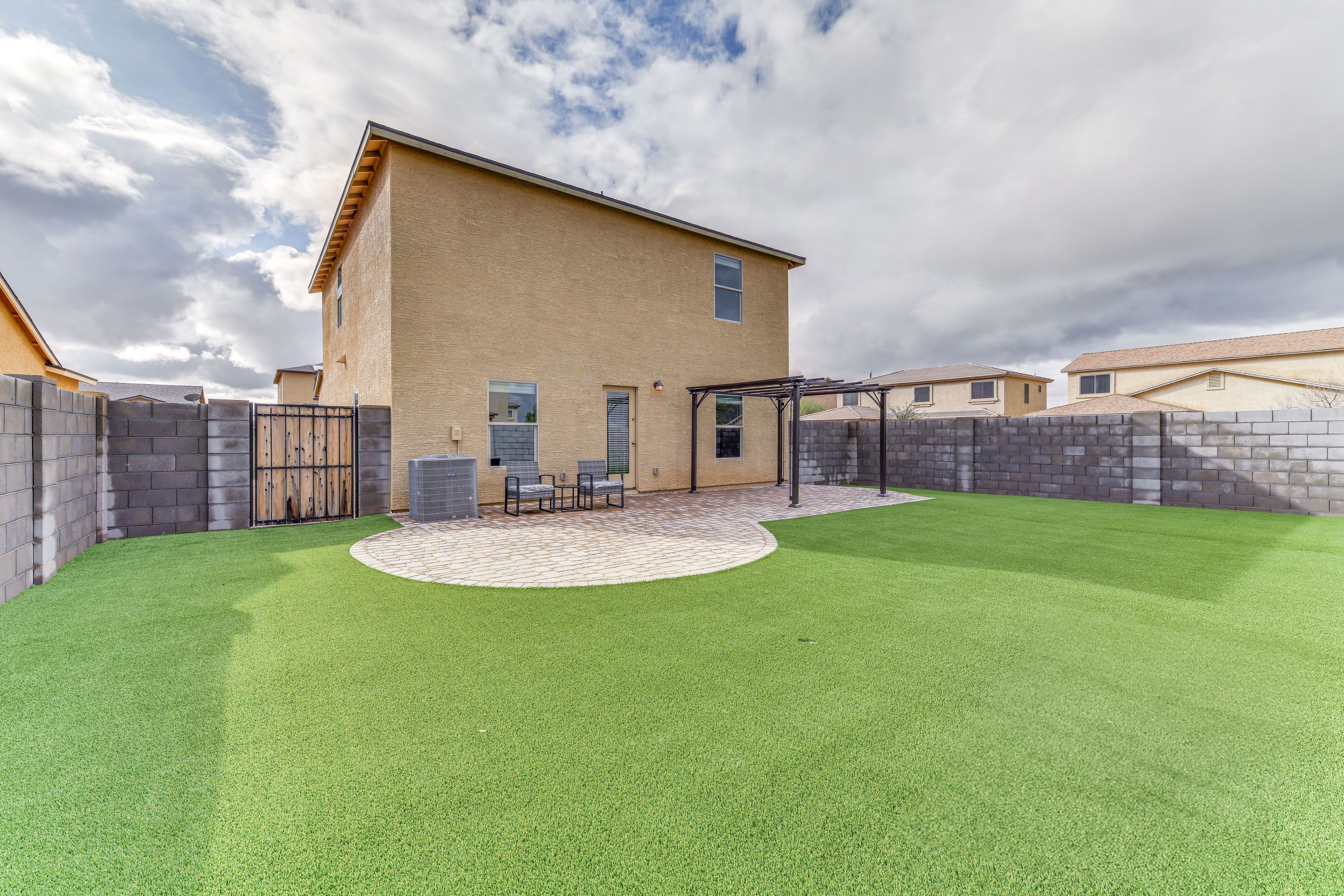 Fenced Yard
