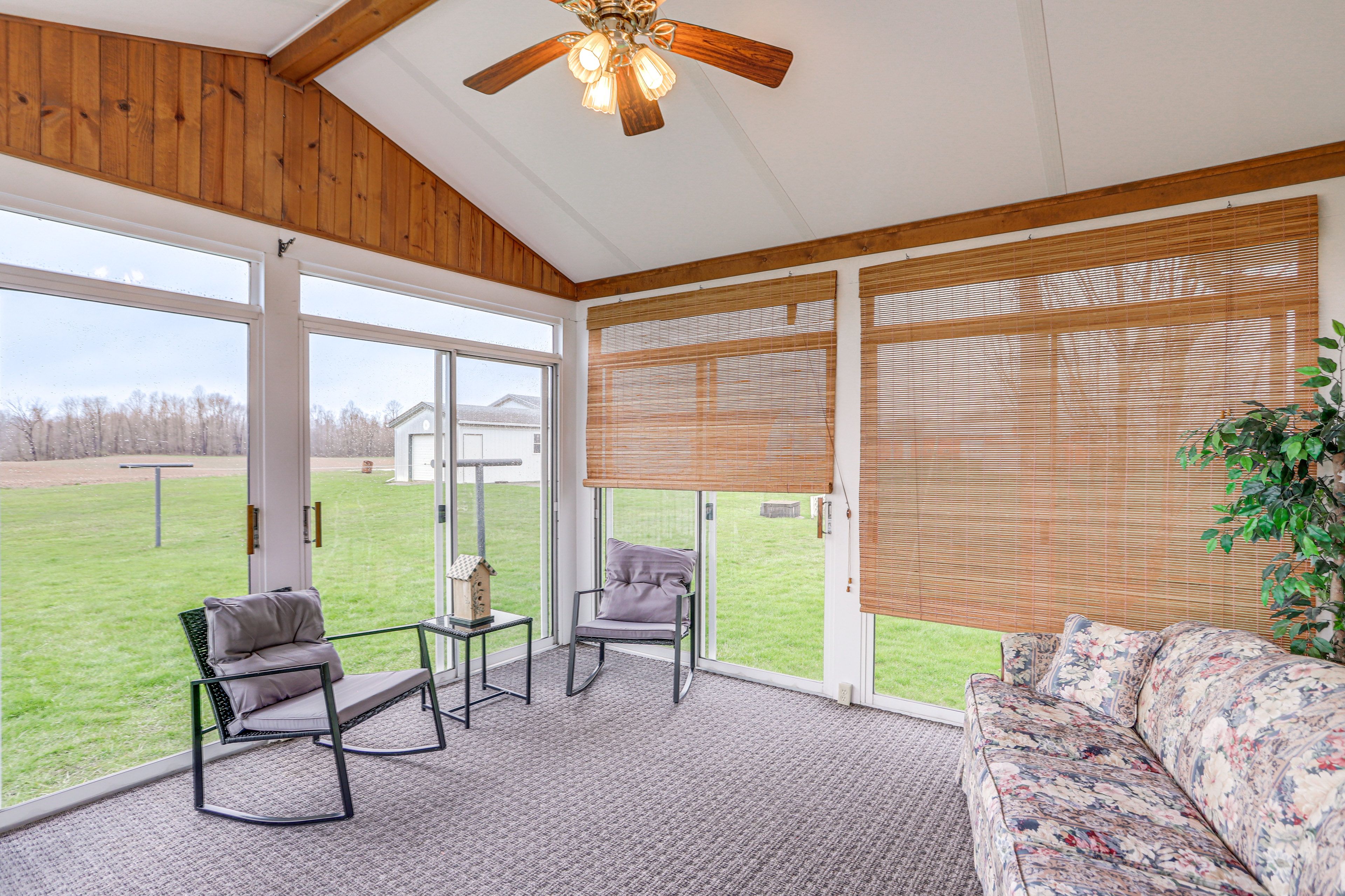 Screened Porch | Rocking Chairs