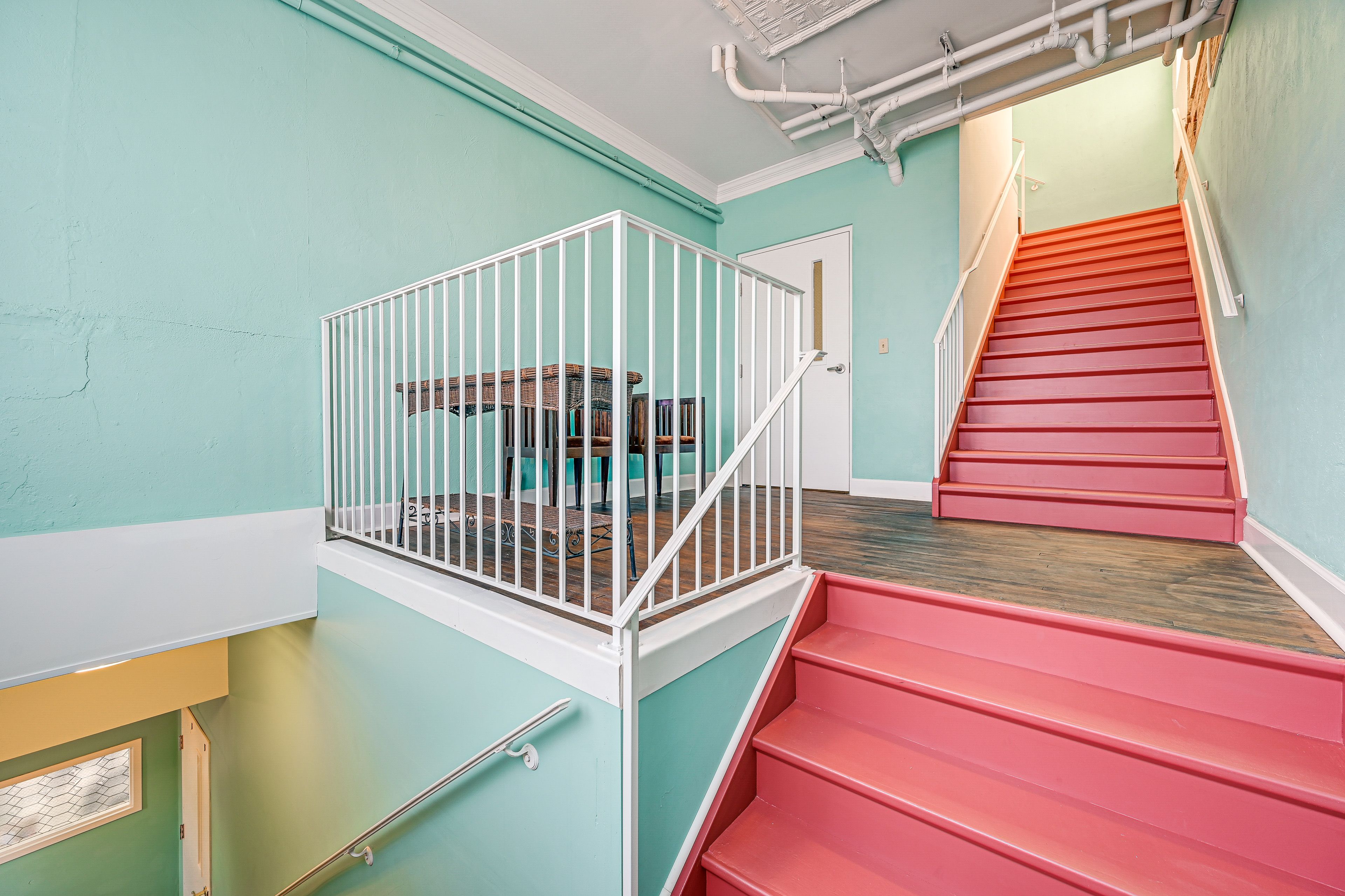 Stairs to Unit Entrance