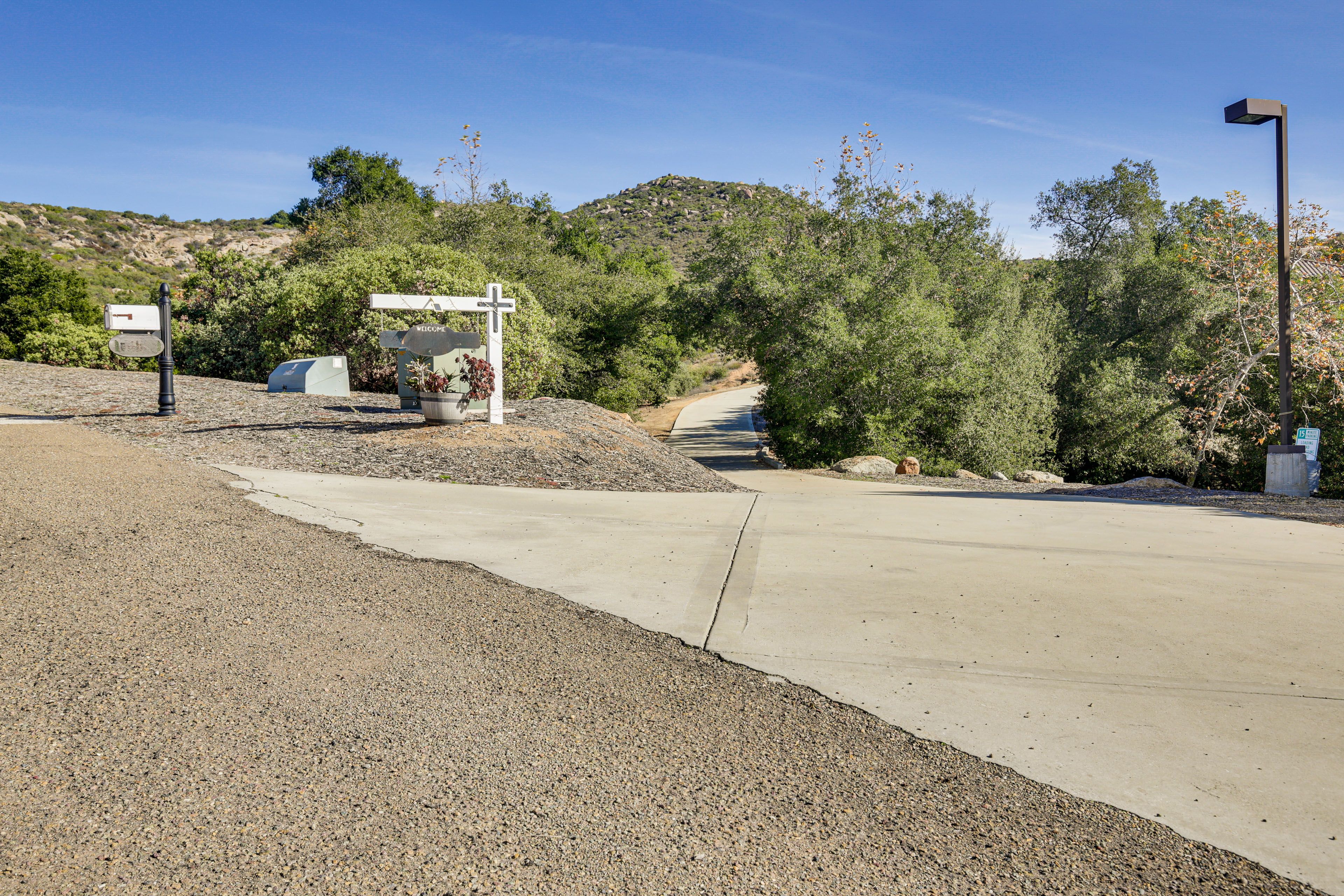 Road to Access Property | Hiking Trail Access On-Site