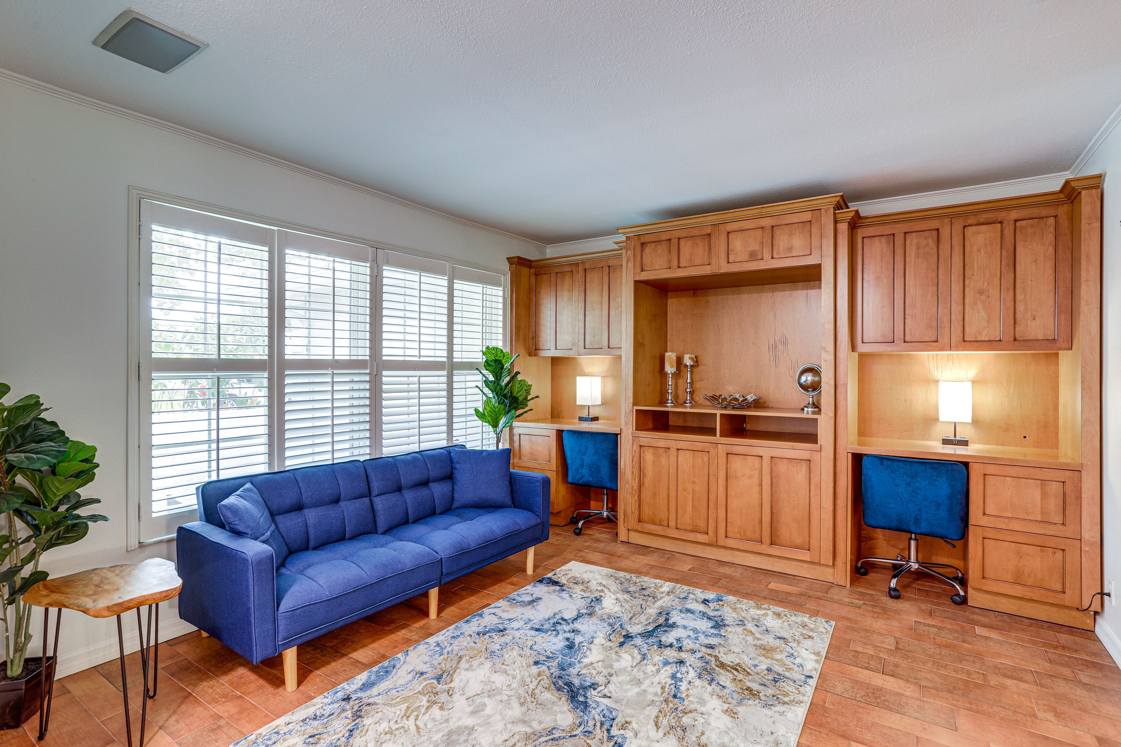 Seating Area | 2 Office Spaces