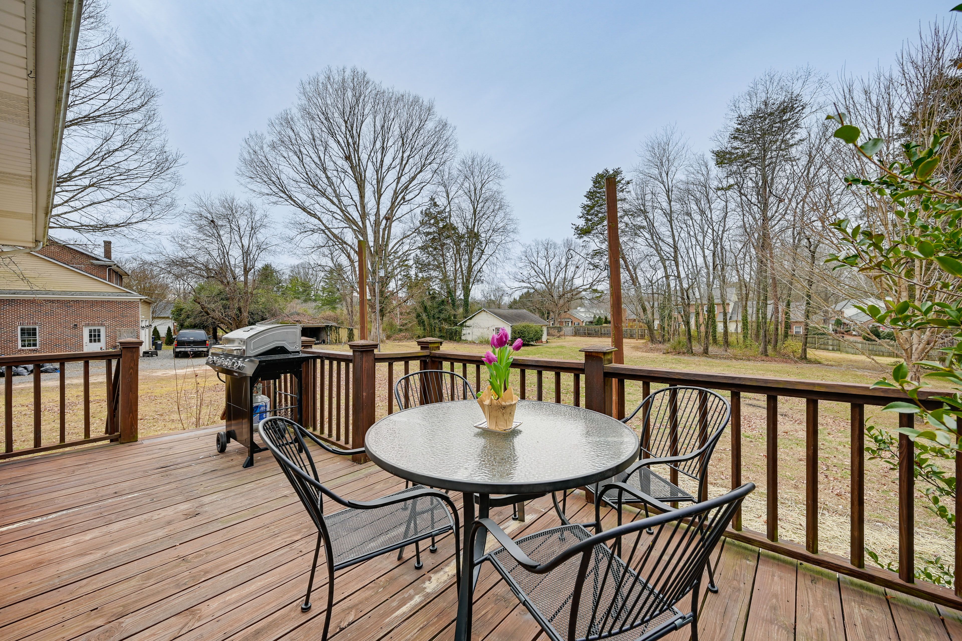 Deck | Gas Grill | Backyard