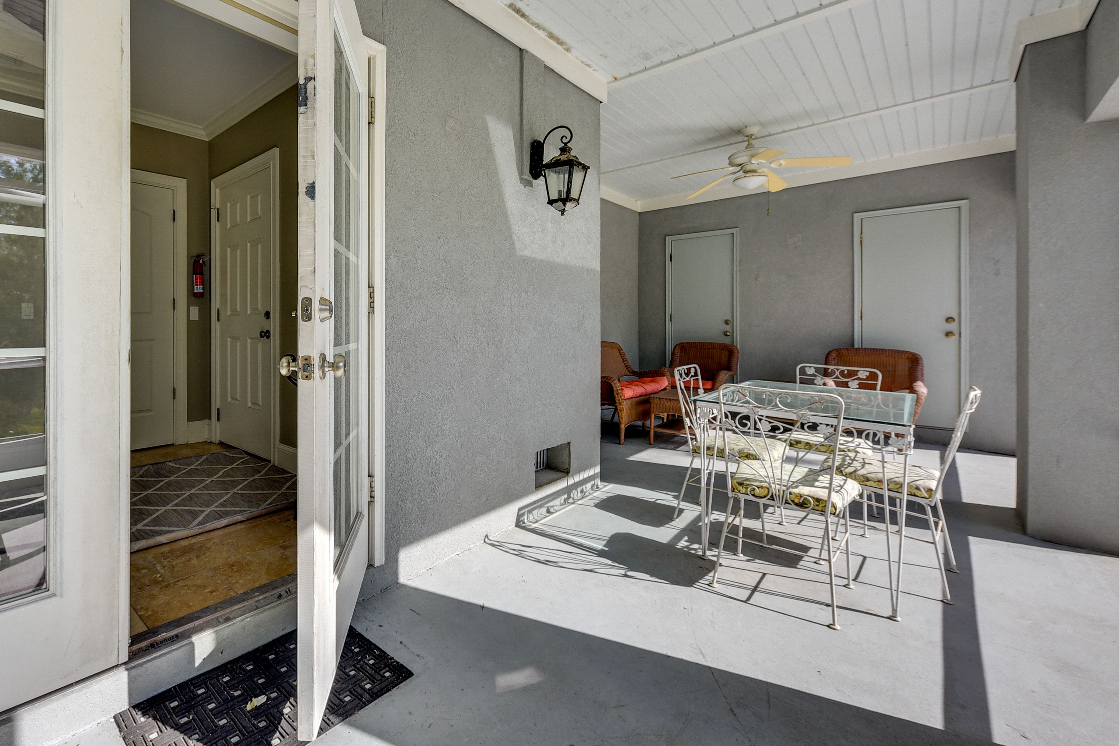 Covered Screened Patio | 1st Floor | Dining Area