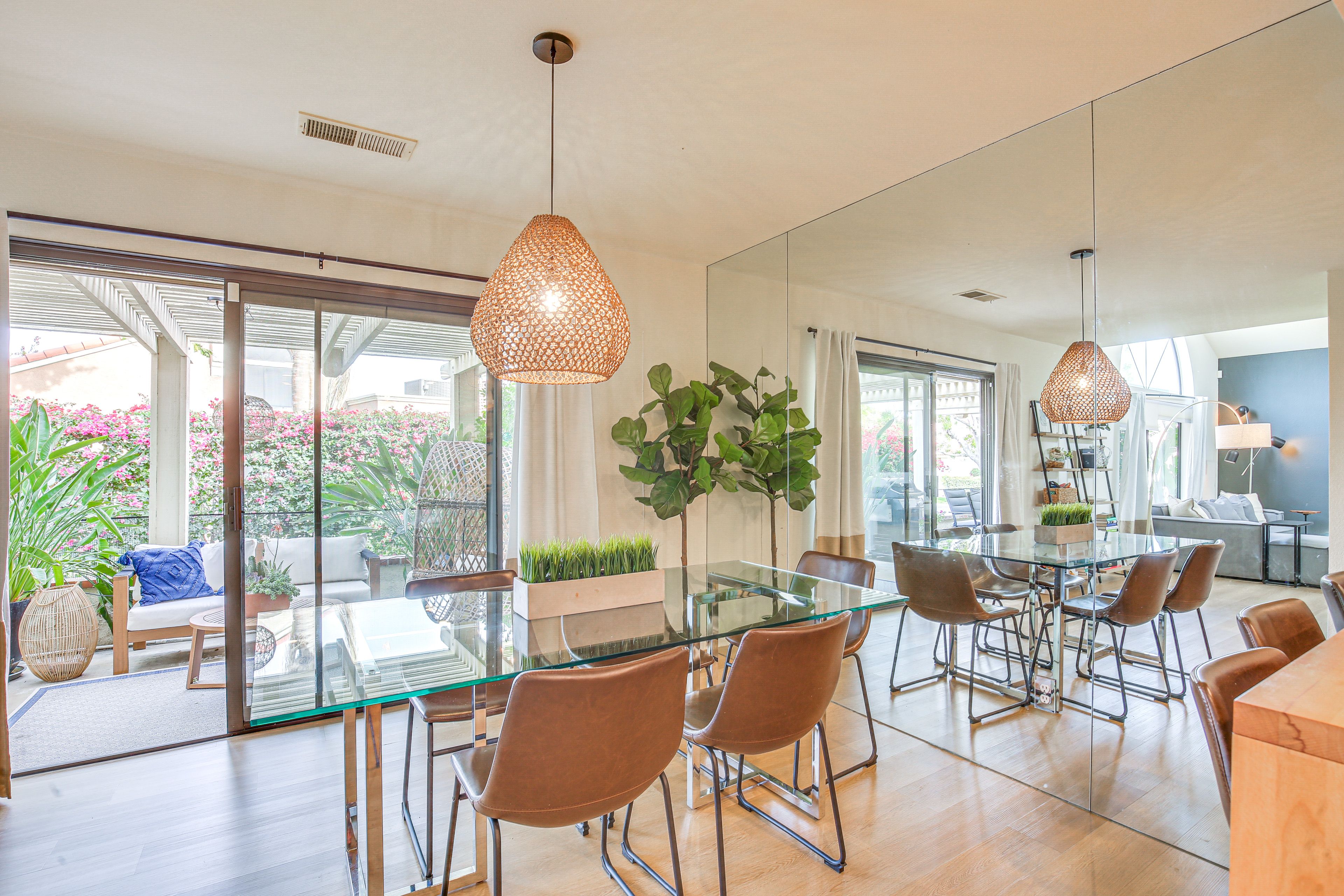 Dining Area | 1st Floor | Dishware & Flatware Provided | Central A/C & Heating