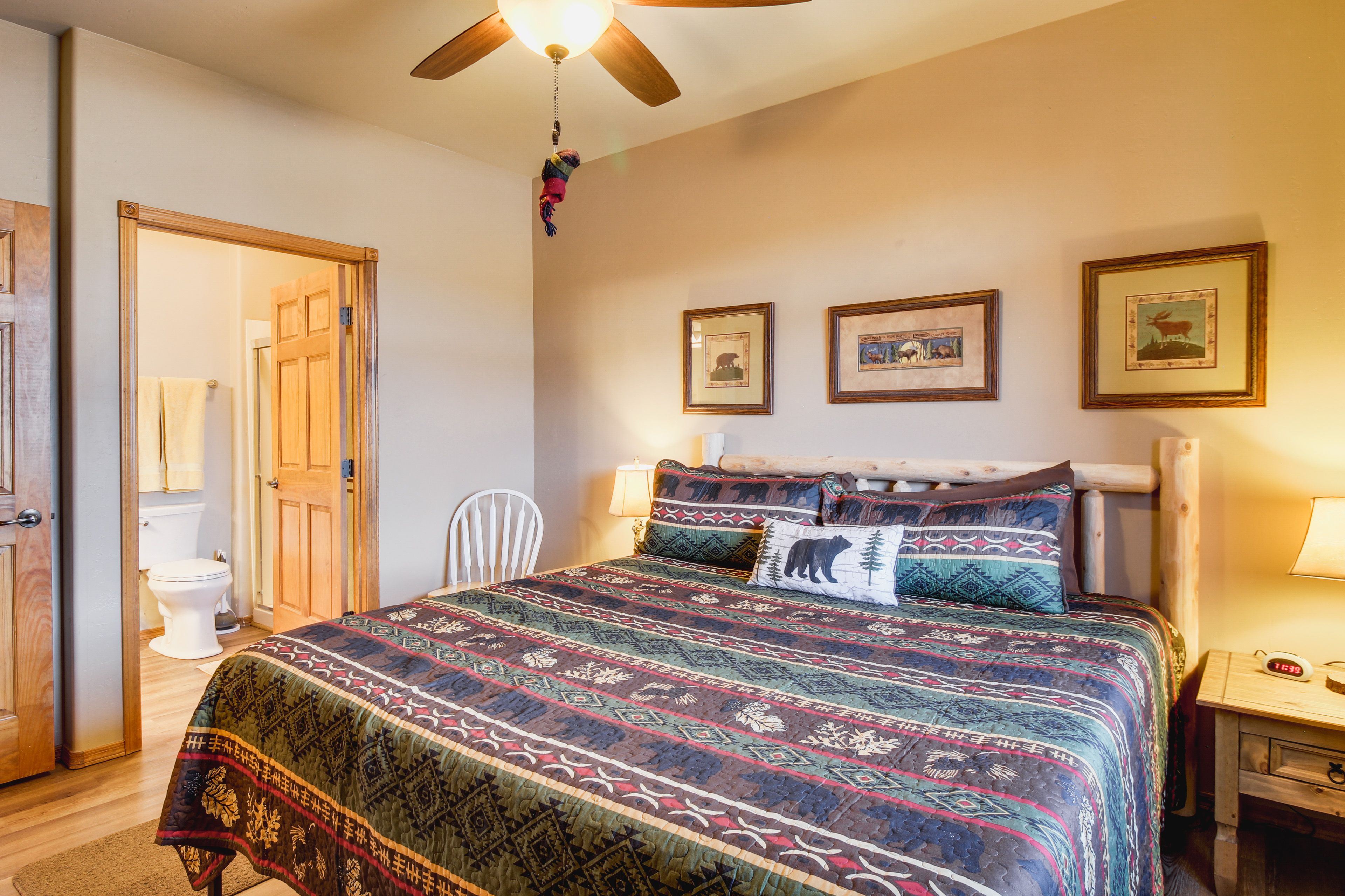 Bedroom 1 | King Bed | Linens Provided