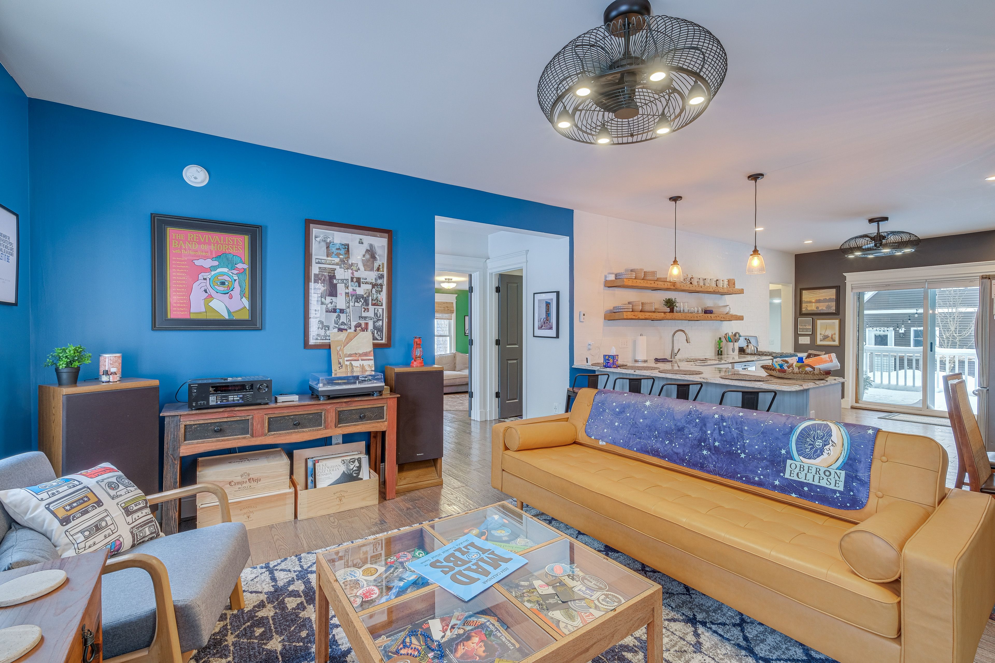 Living Room | 1st Floor | Free WiFi | Record Player