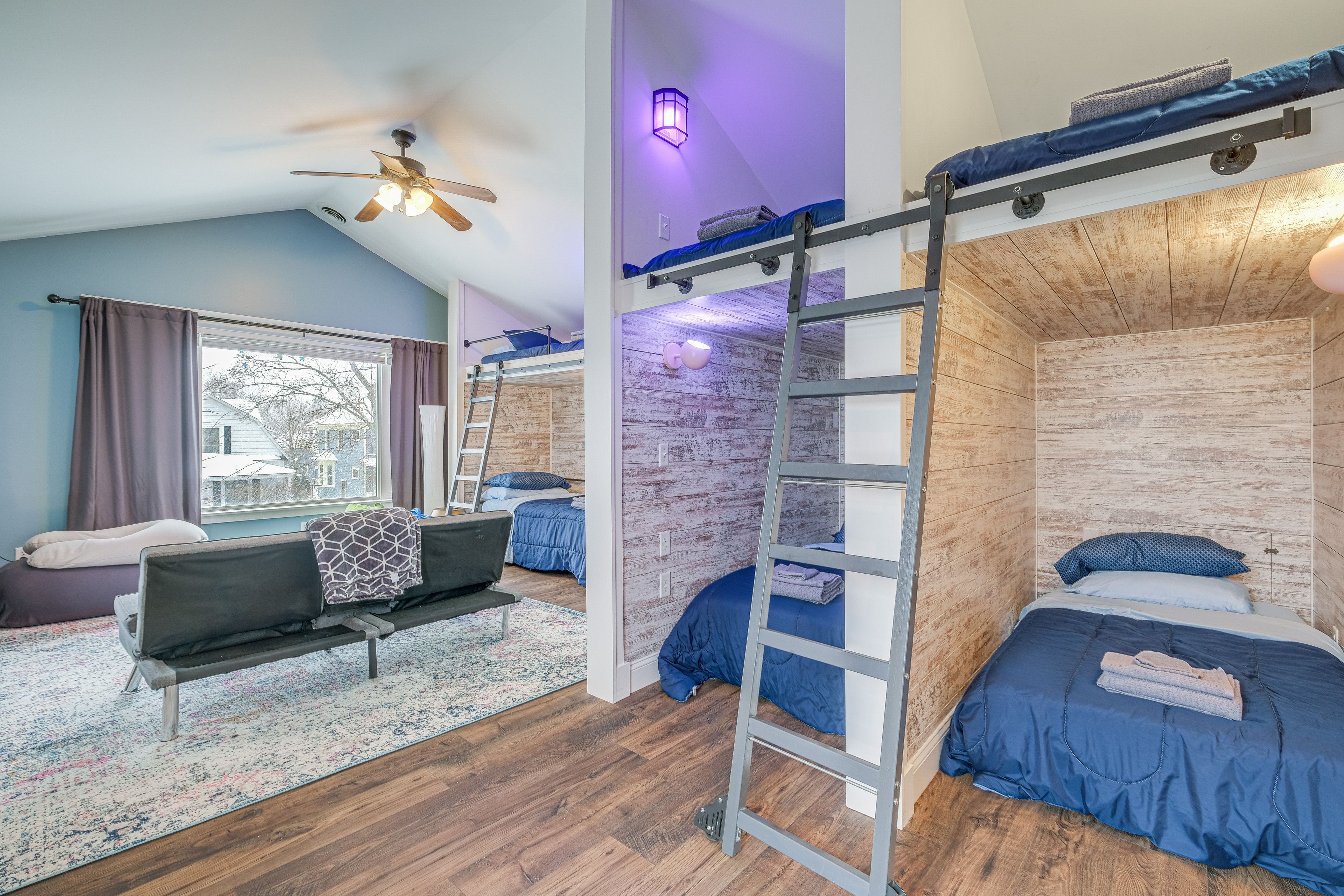 Bedroom 3 | 2nd Floor | 3 Twin Bunk Beds | Video Games