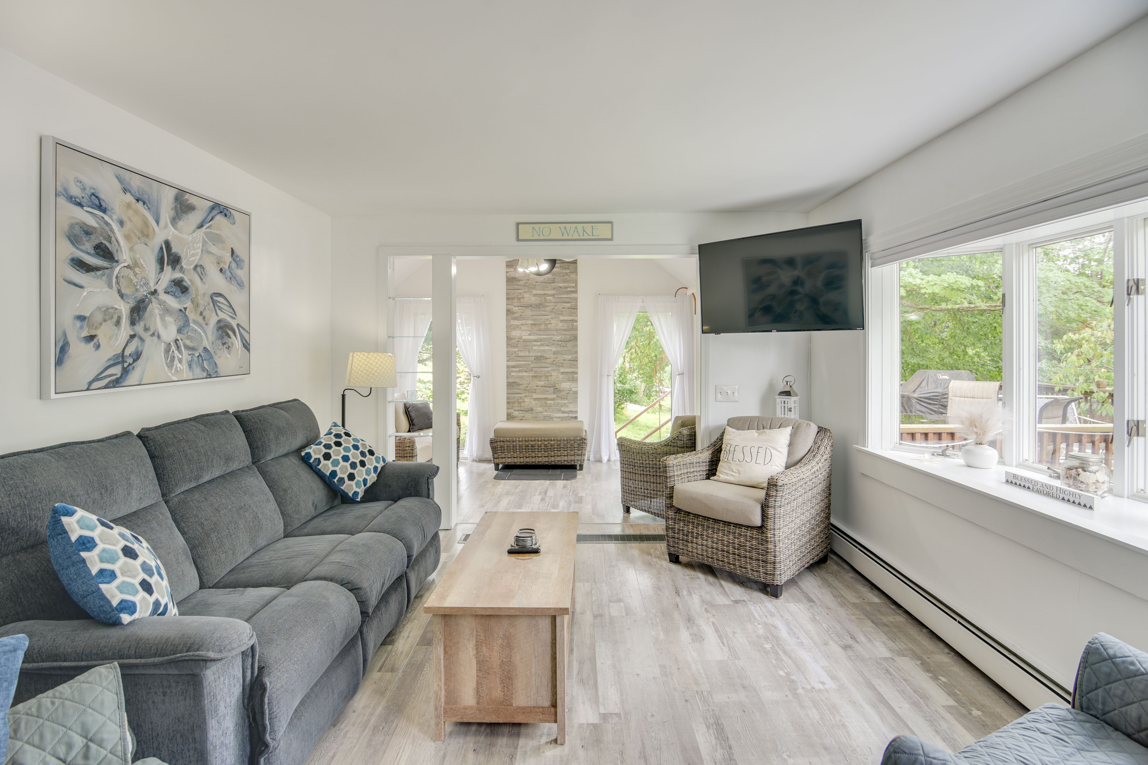 Worcester Vacation Rental | 3BR | 2BA | Stairs Required | 1,700 Sq Ft
