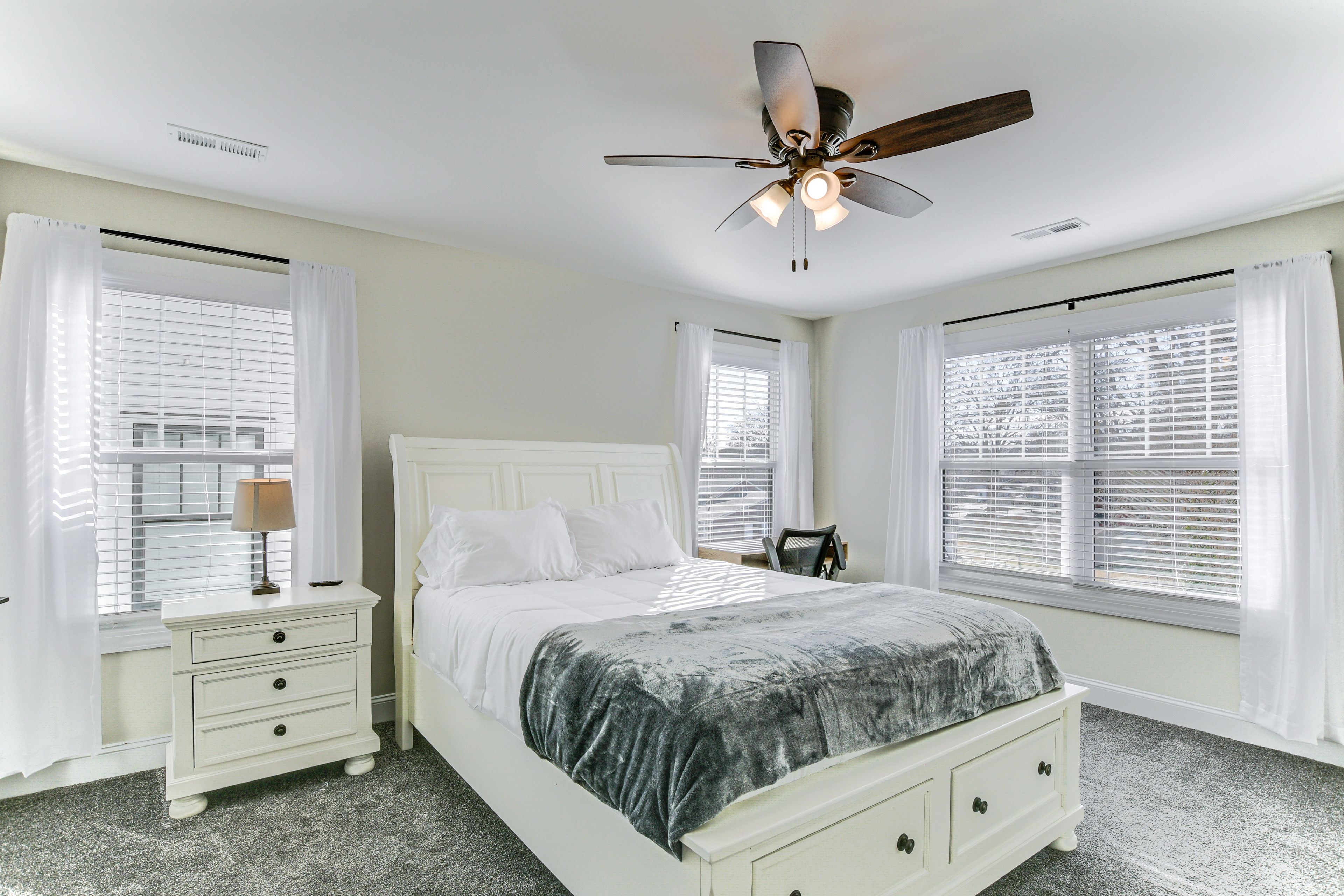 Bedroom 1 | 2nd Floor | Queen Bed | Linens & Towels Provided