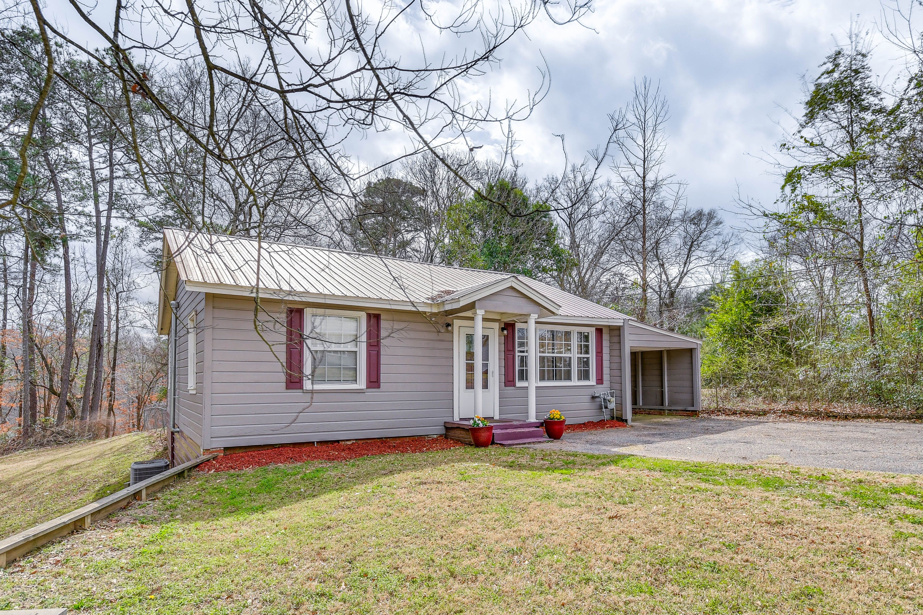 Exterior | Fenced Yard | Creek Views