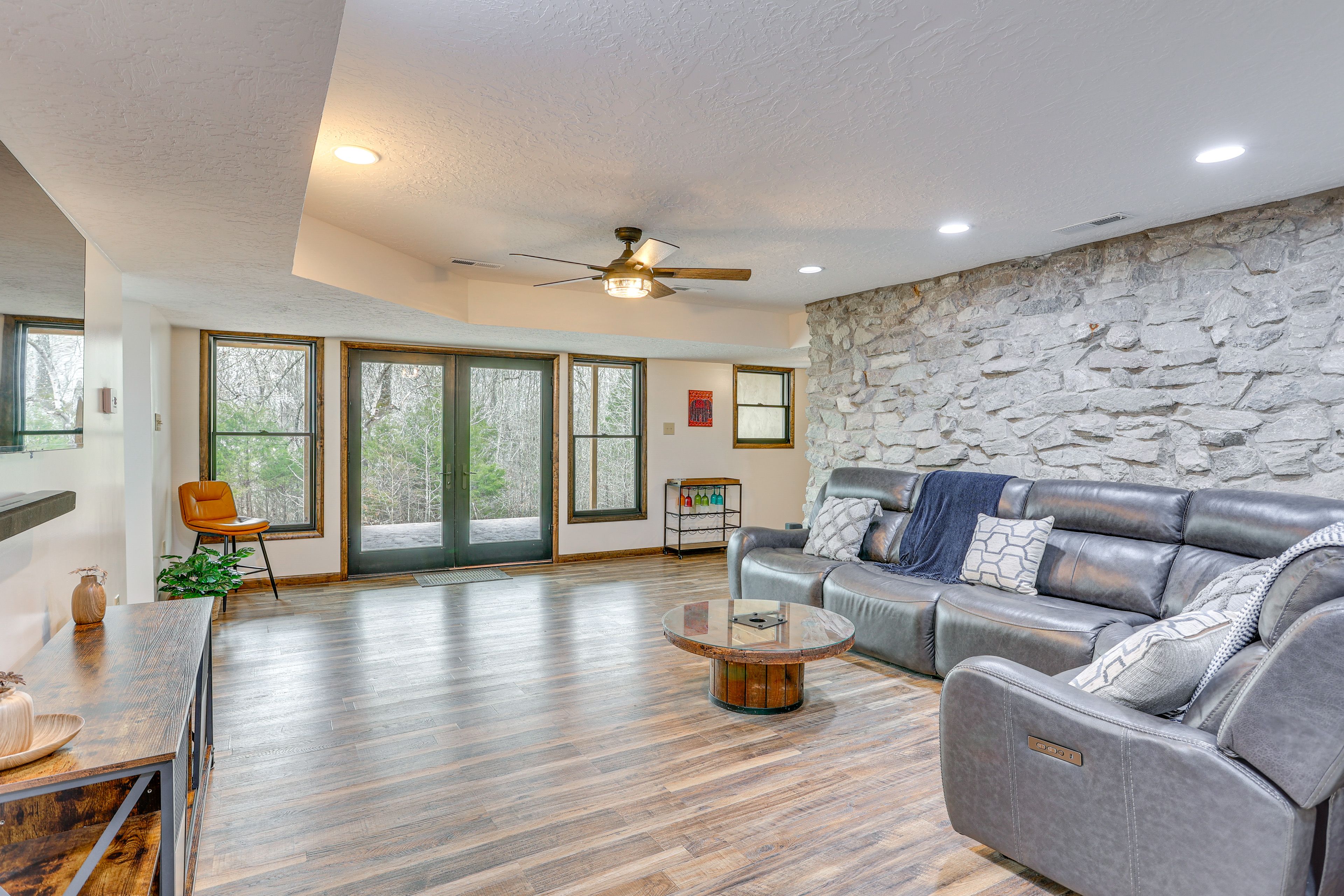 Additional Living Space | Lower Level | Smart TV