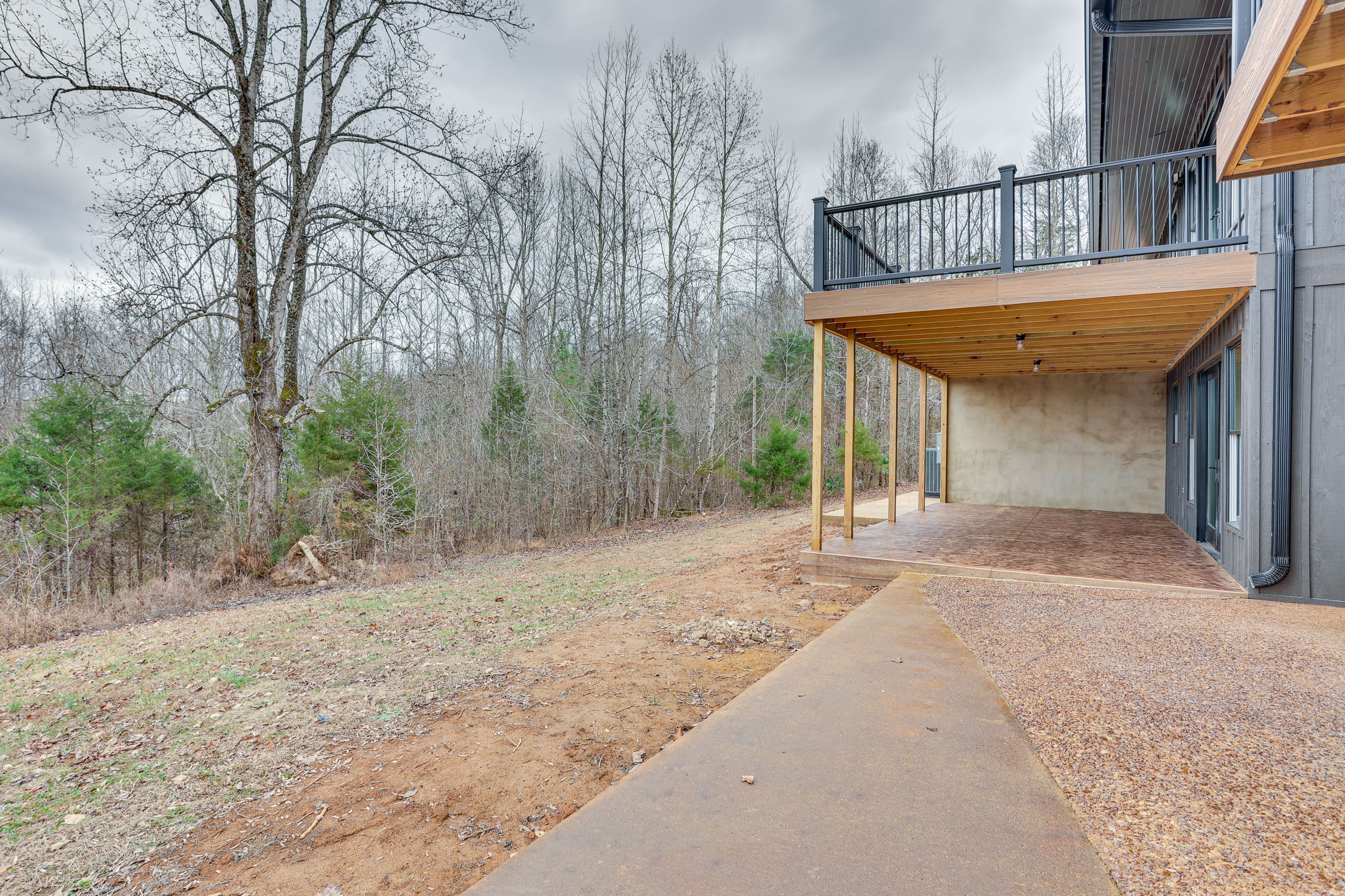 Patio Area | Lower-Level Entrance