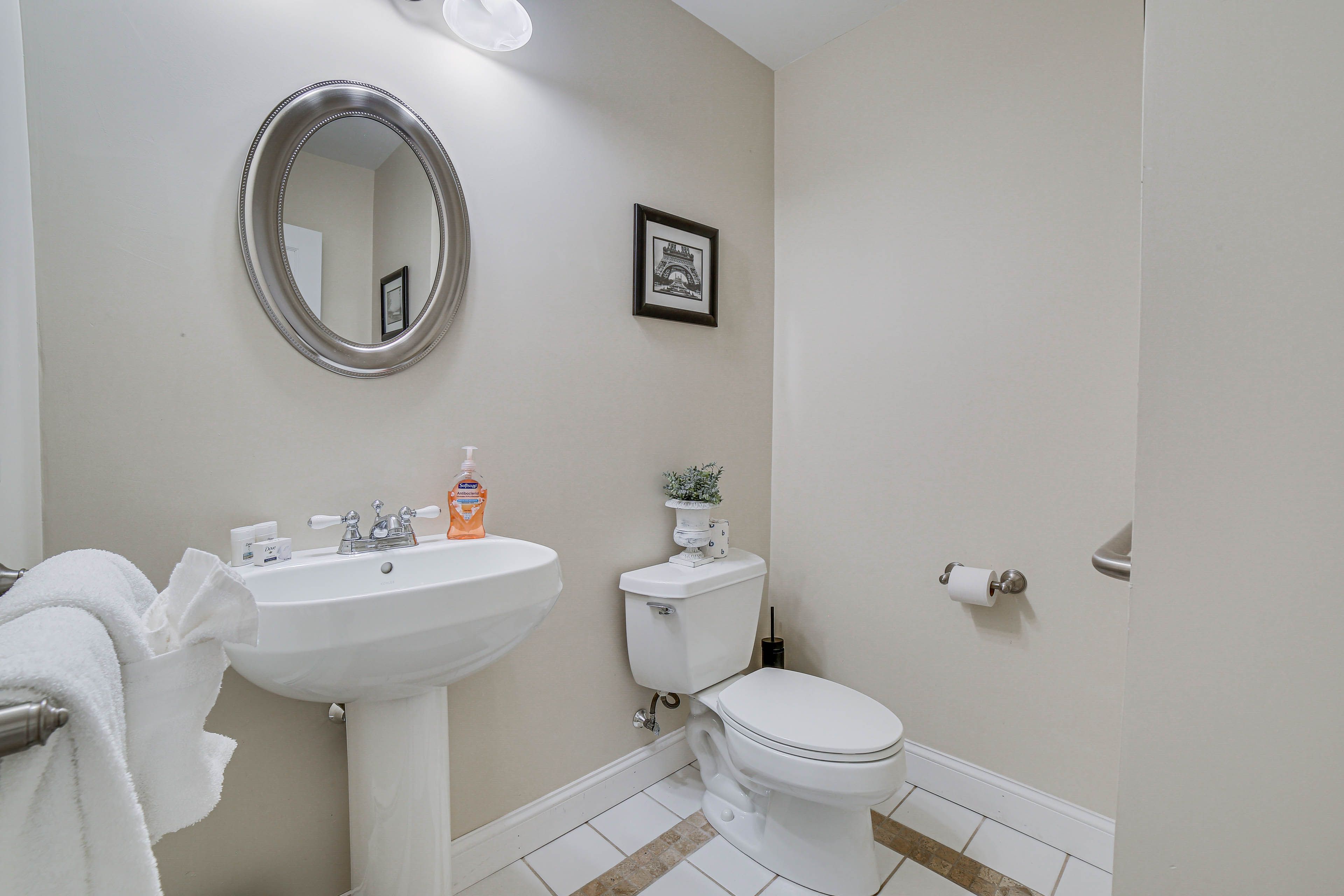 Half Bath | 1st Floor