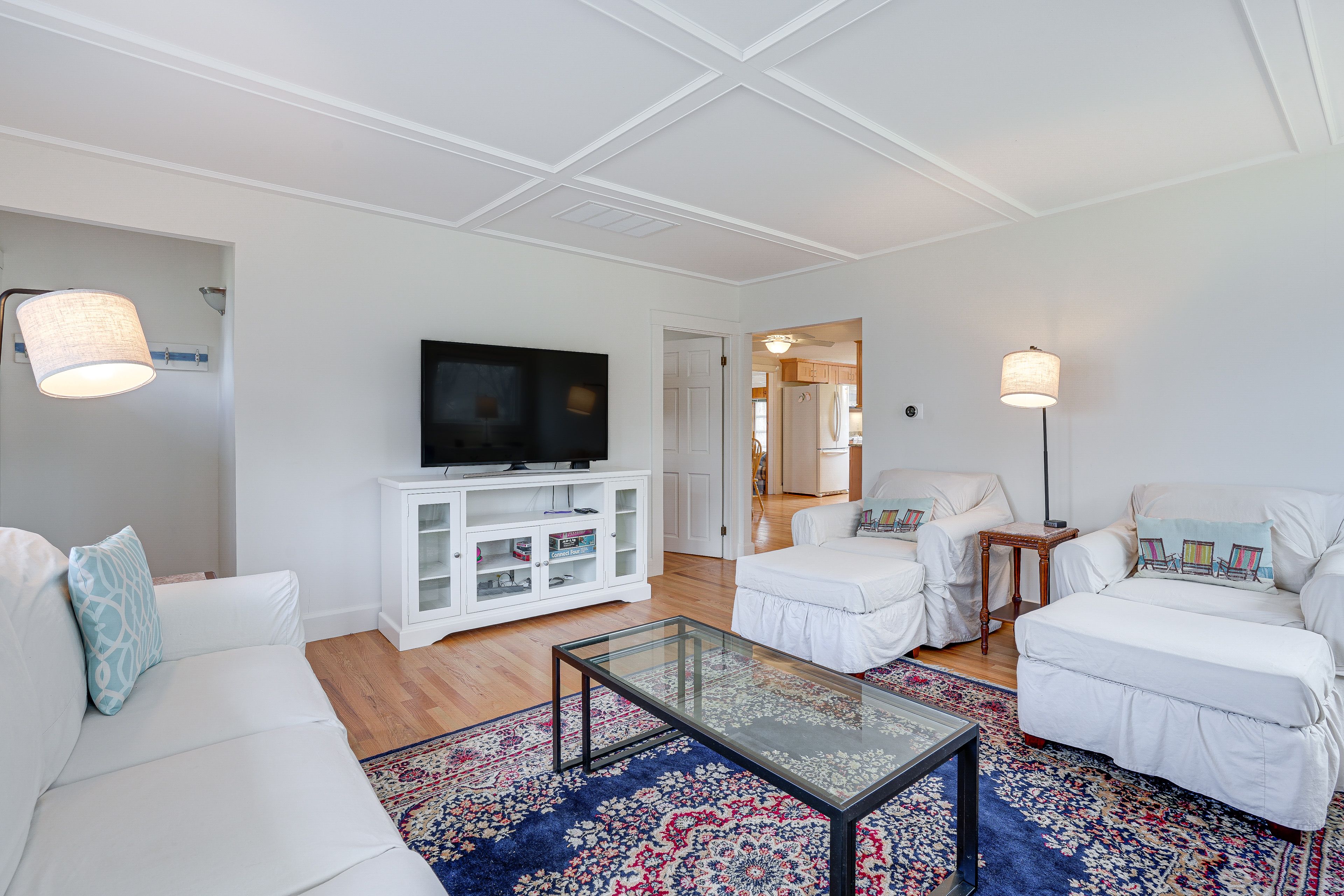 Gloucester Vacation Rental | 2BR | 2BA | 1,376 Sq Ft | 4 Steps Required