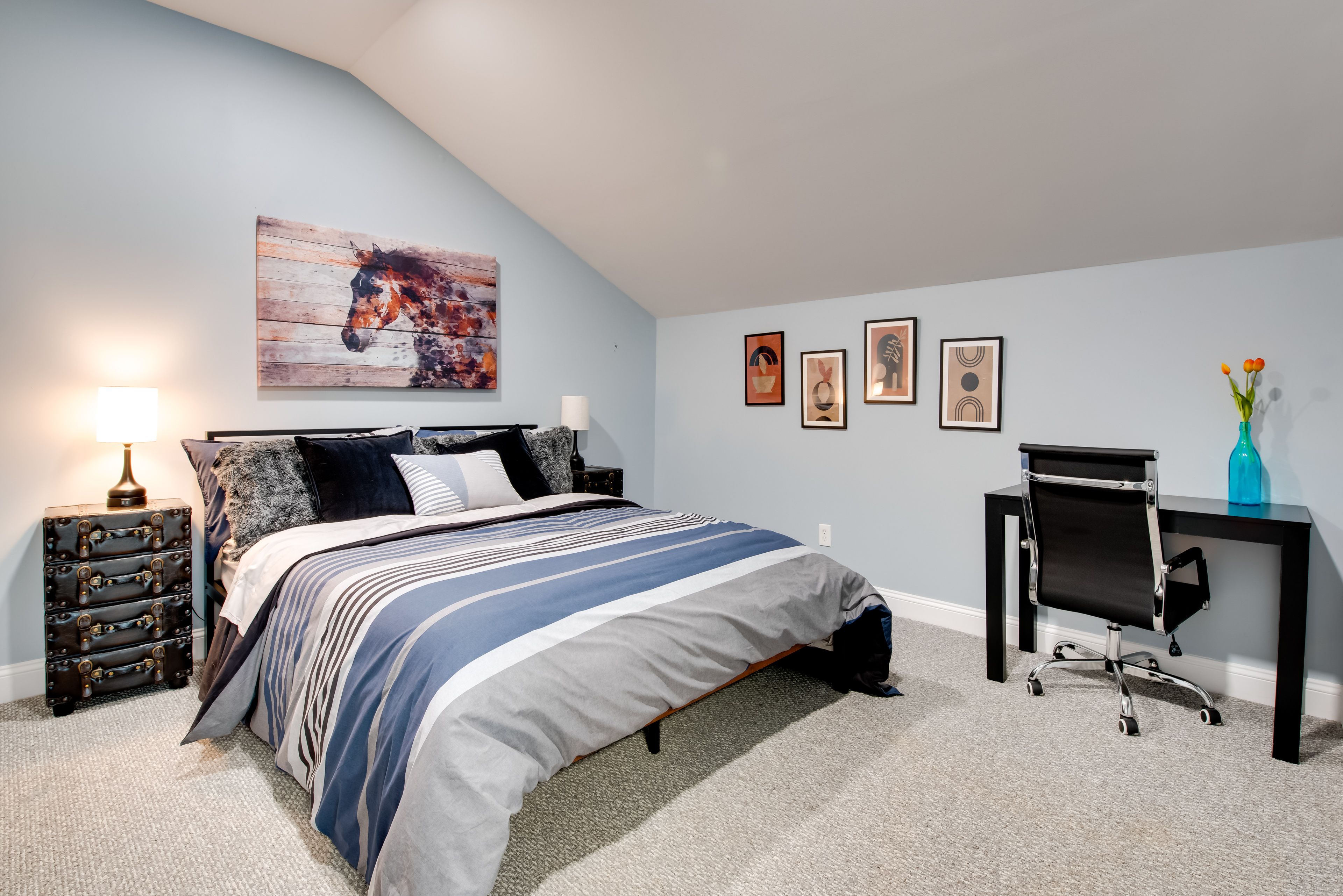 Bedroom 1 | Queen Bed | Linens Provided | 3rd Floor