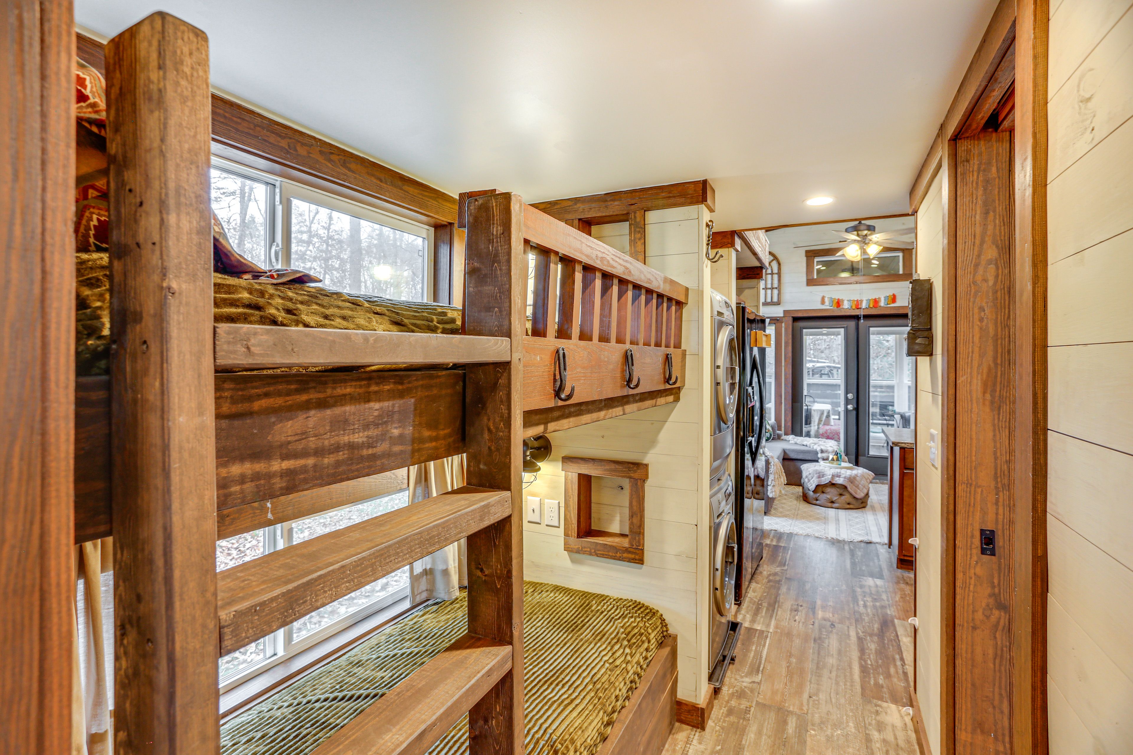 Sleeping Nook | Twin Bunk Bed | 1st Floor | In-Unit Laundry