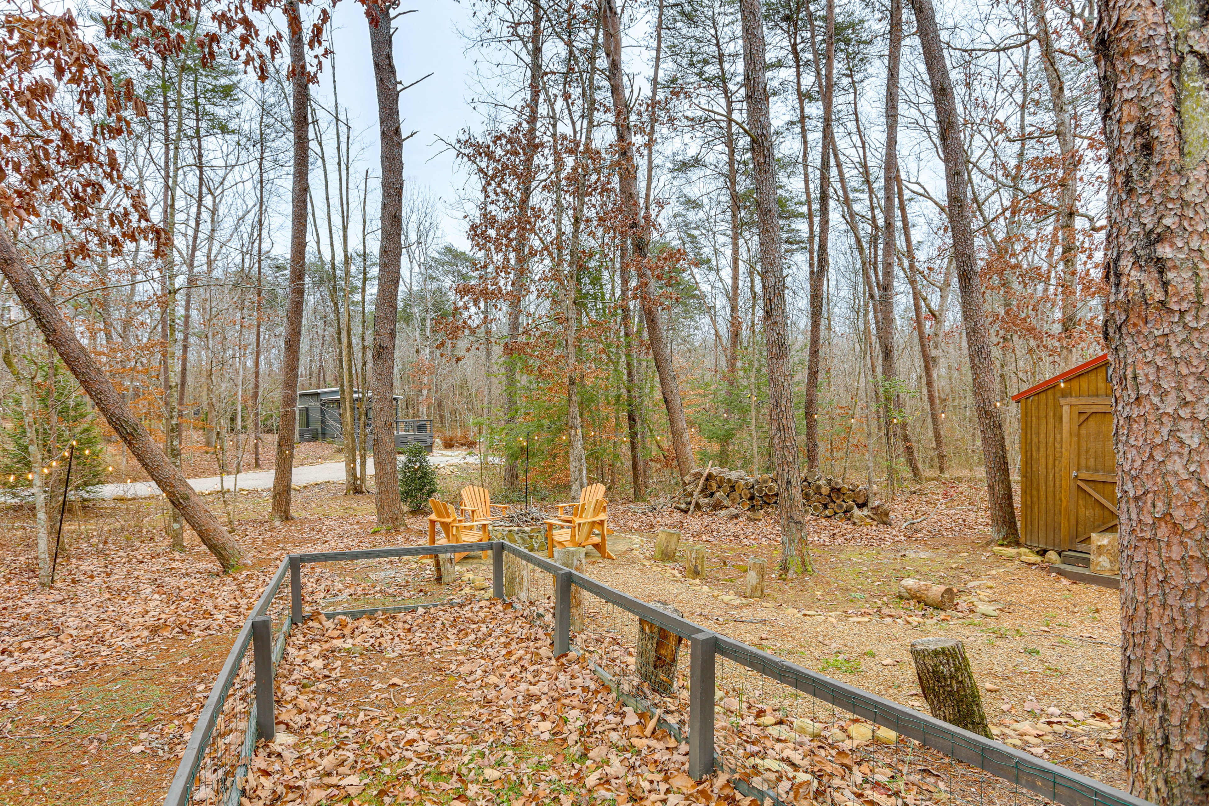 Private Backyard Area