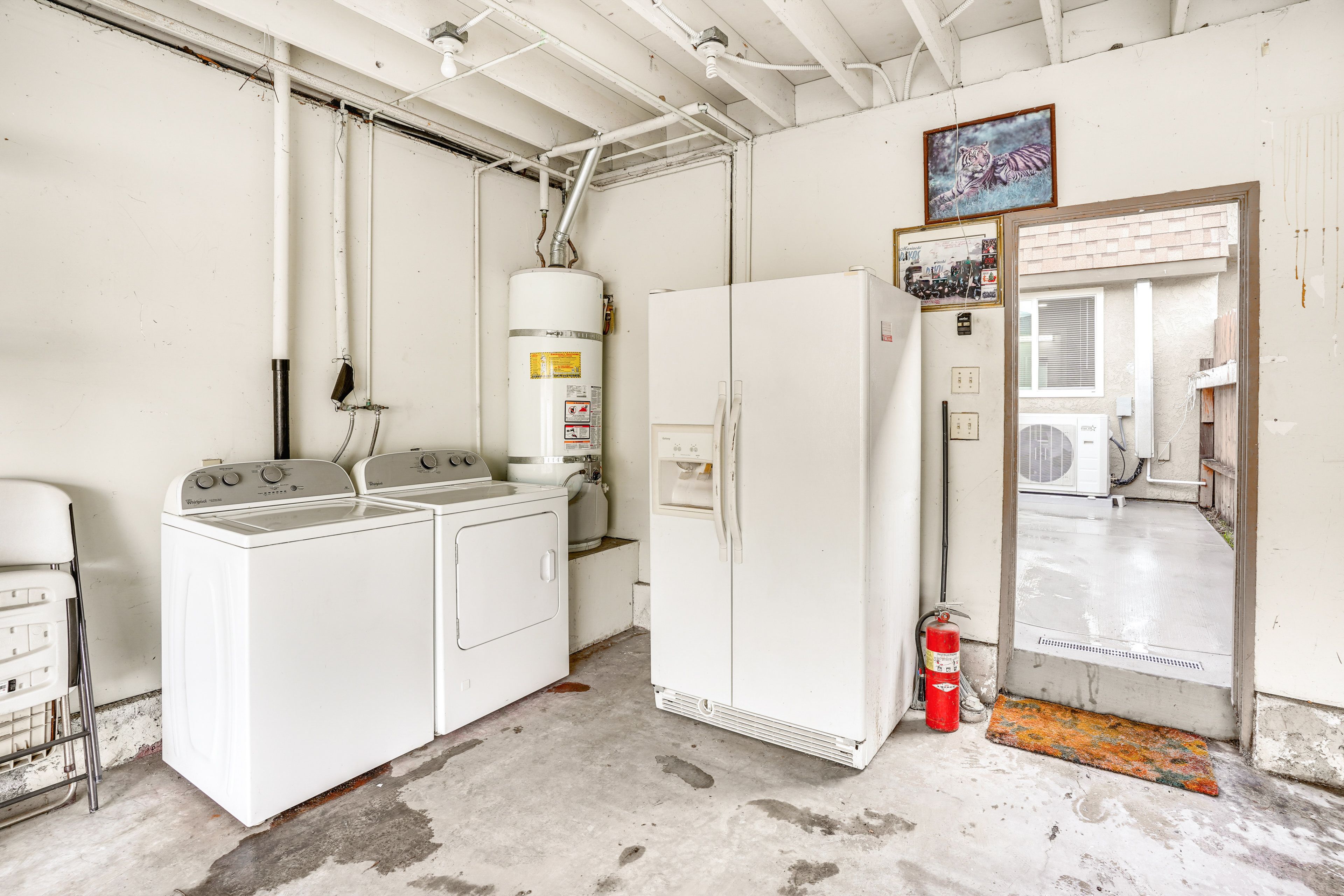 Laundry Area | Garage | Washer + Dryer