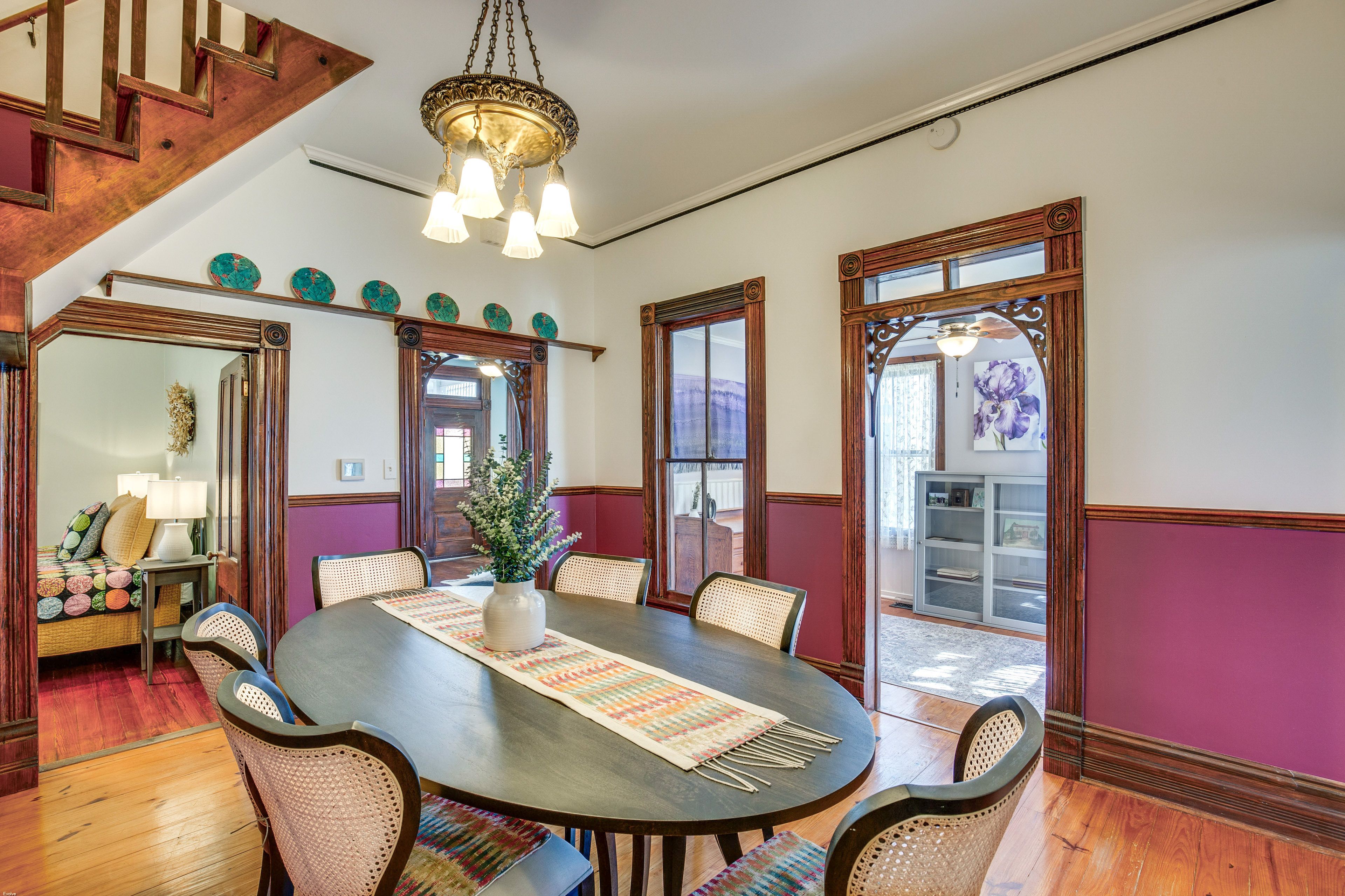 Dining Room | Dishware & Flatware Provided | 1st Floor