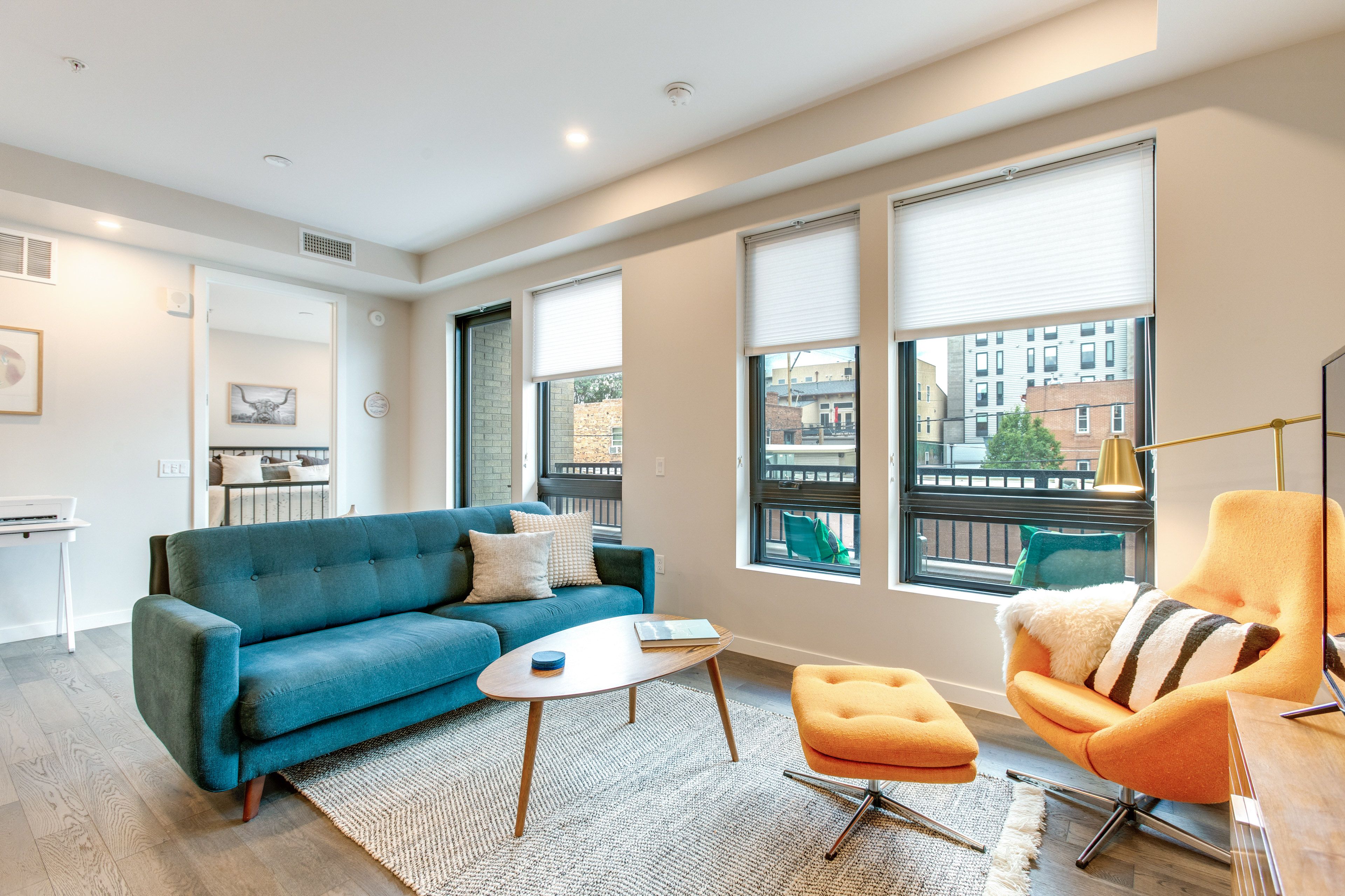 Living Room | Smart TV | Central A/C & Heat