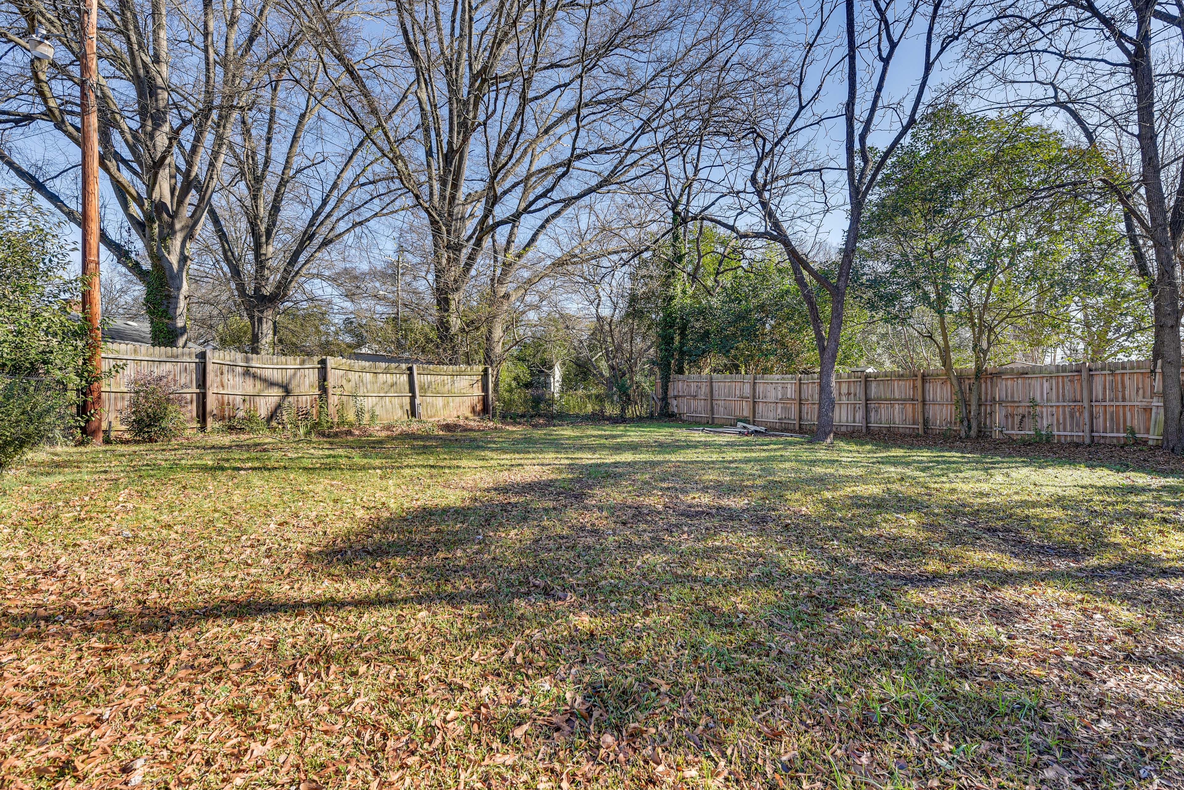 Private Backyard