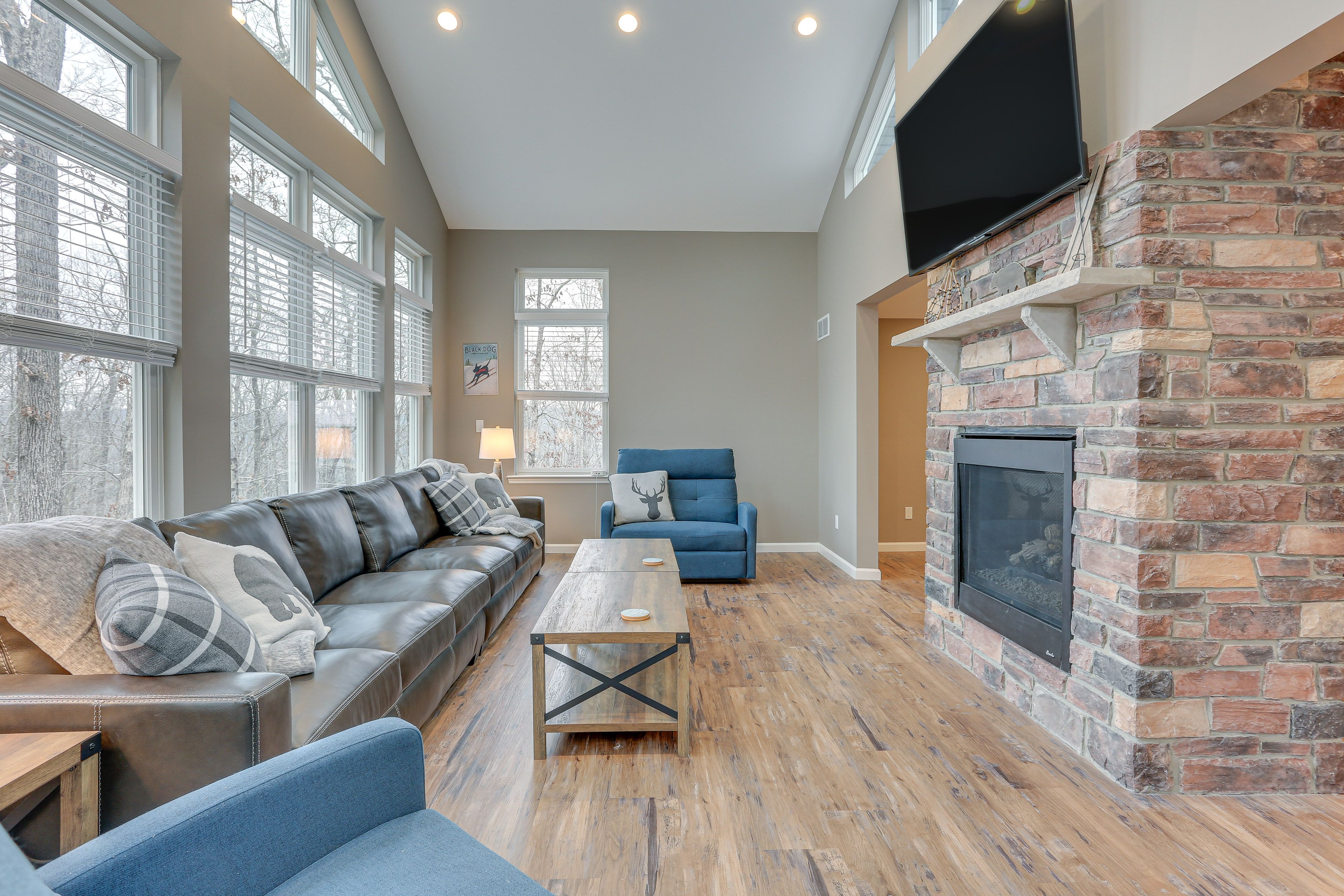 Lackawaxen Vacation Rental | 3BR | 2BA | Stairs Required | 1,008 Sq Ft
