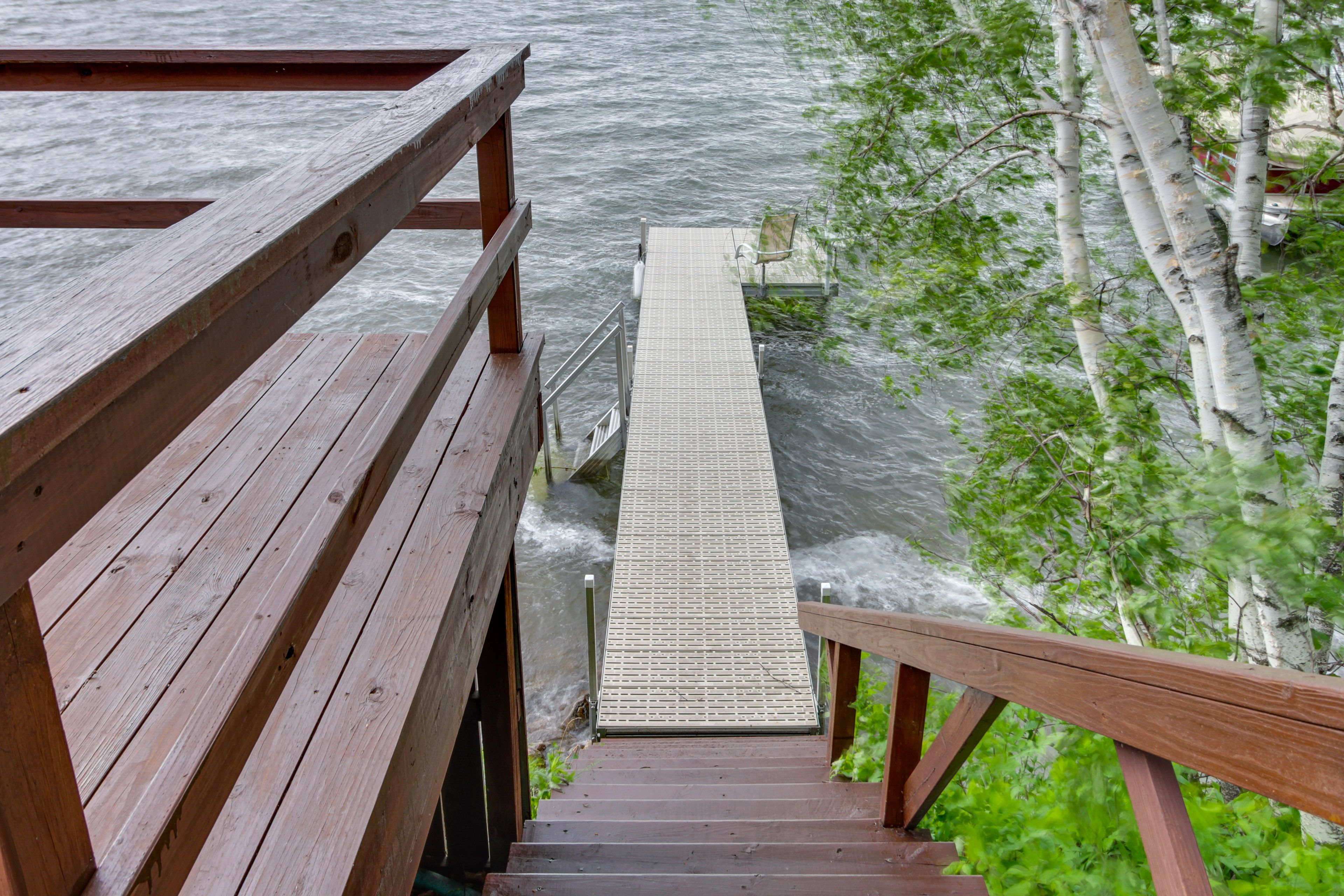 Seasonal Boat Dock | Pelican Lake Access