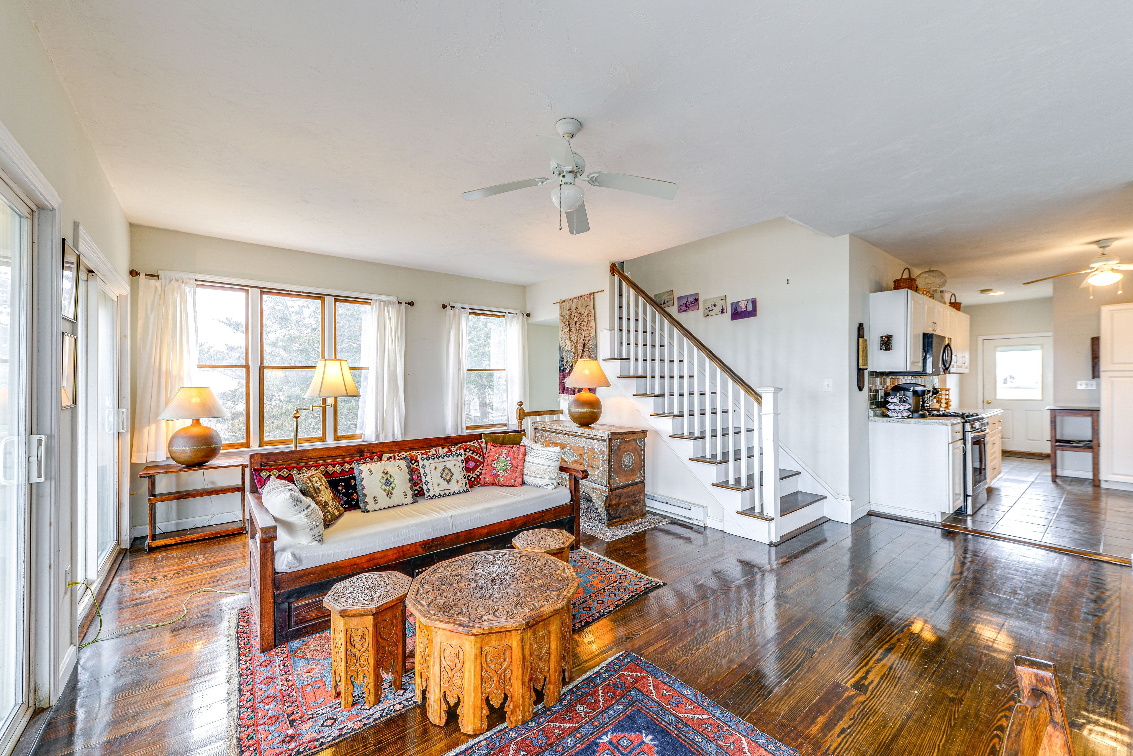 Living Room | Fireplace | Free WiFi | 1st Floor
