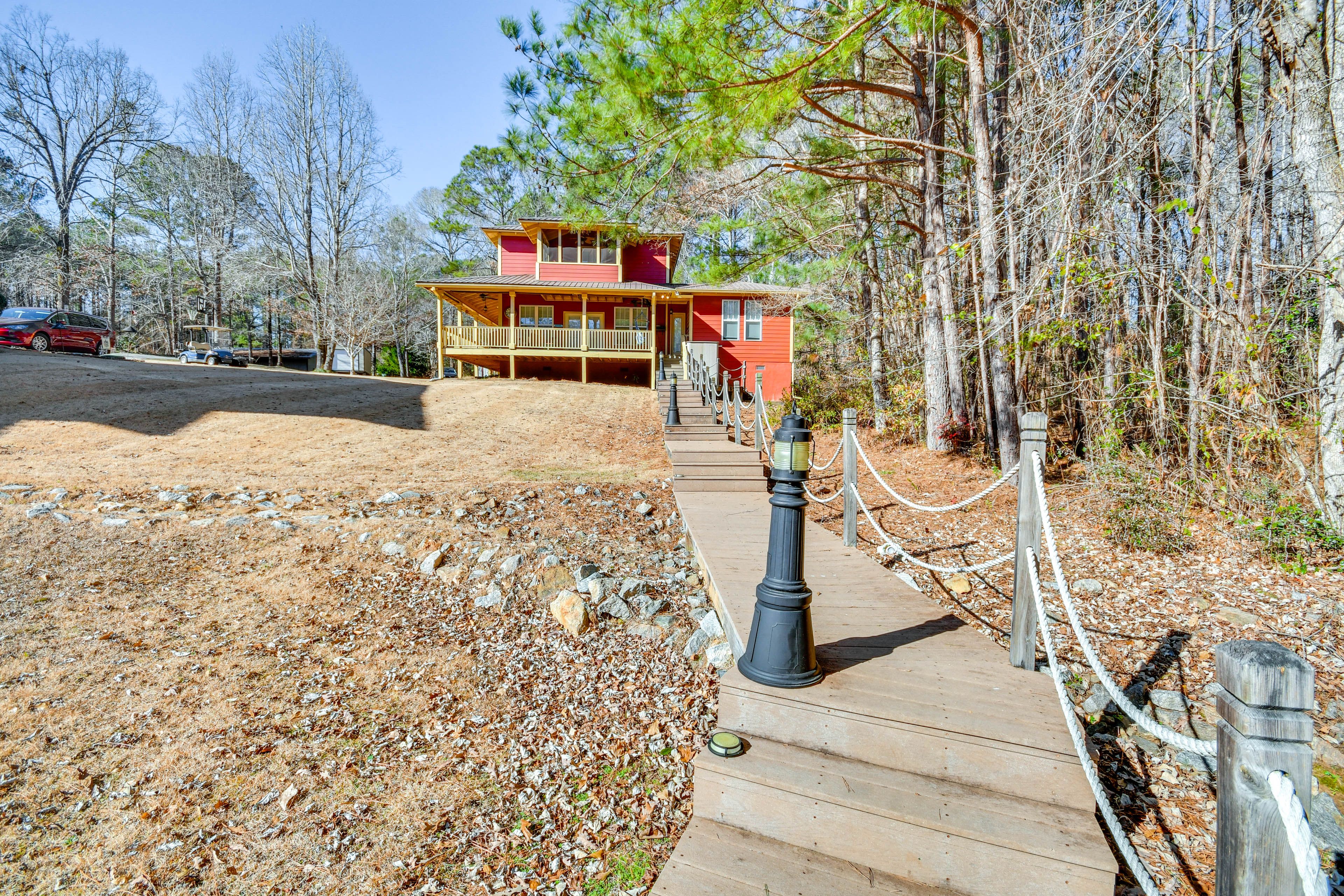 Walkway to Dock
