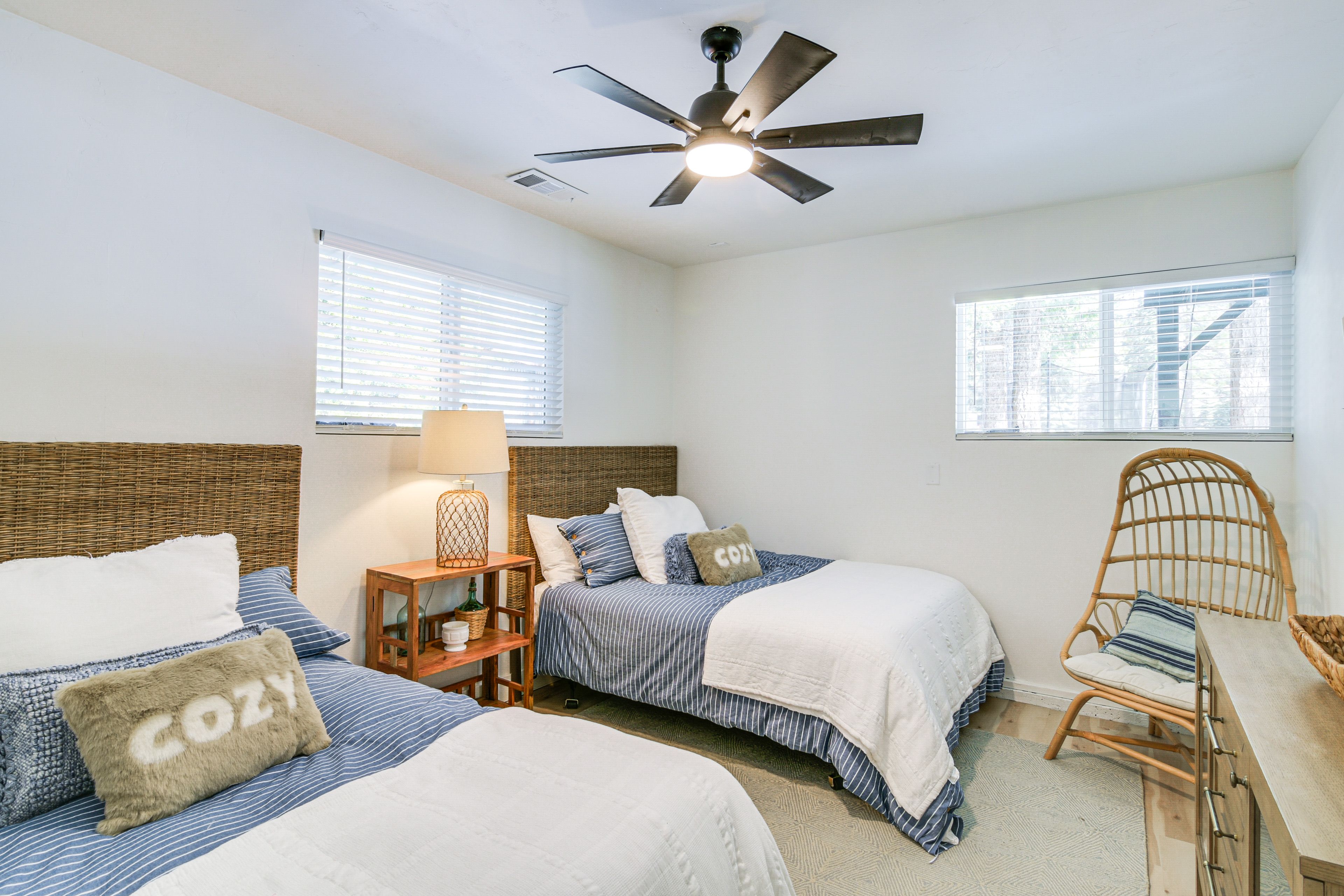 Bedroom 3 | 2 Queen Beds | 1st Floor