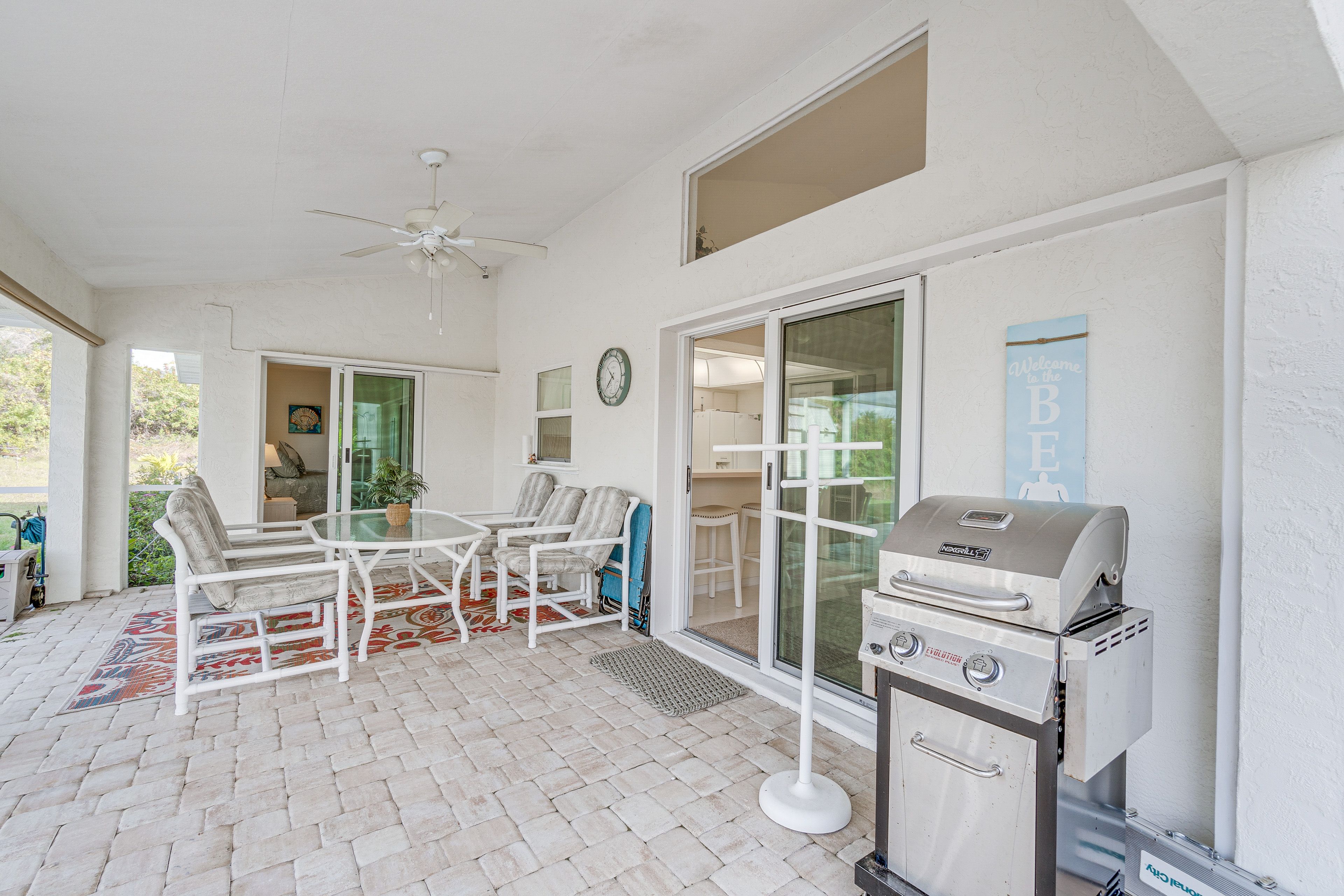Covered Patio | Screened Lanai