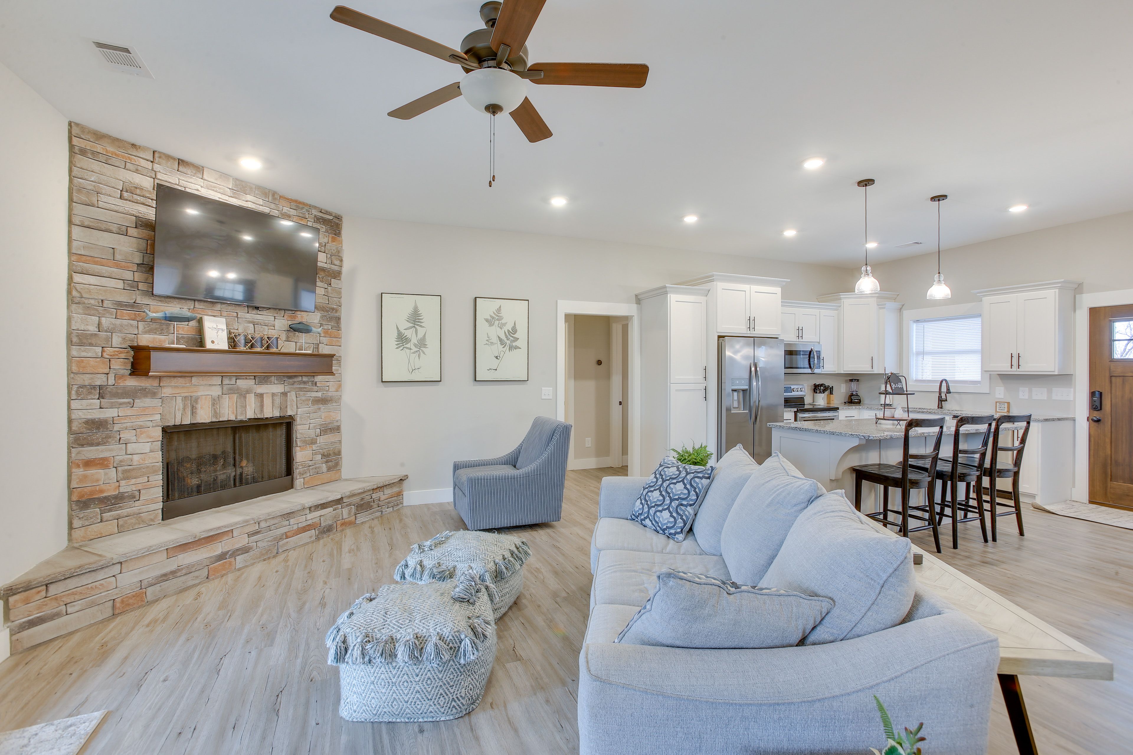 Celina Vacation Rental | 3BR | 2BA | 1 Step Required | 1,450 Sq Ft