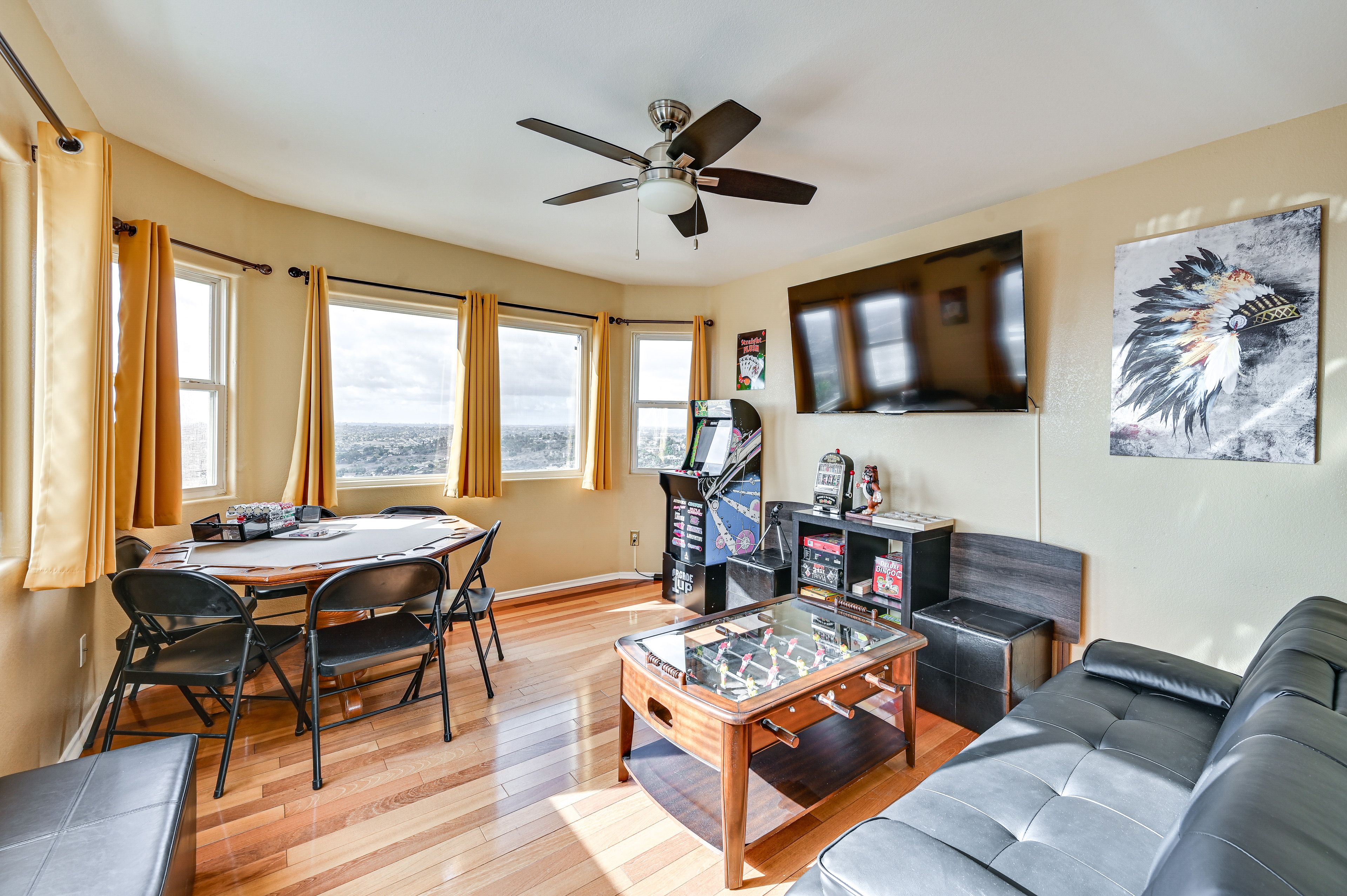 Game Room | Twin Futon | Smart TV | Card Table | Foosball Table | 2nd Floor