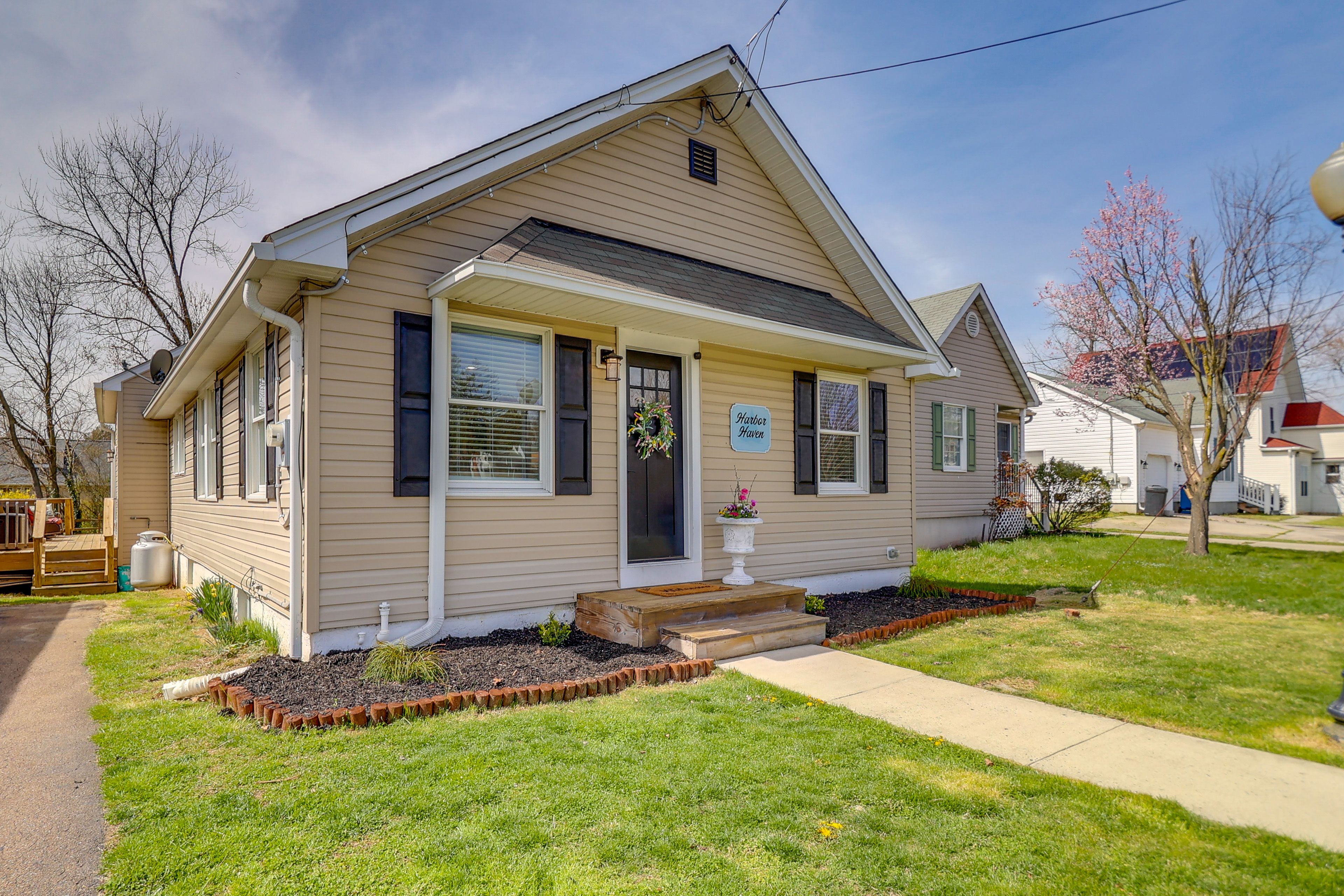 Exterior | 2-Story Home | Bedrooms/Full Bathrooms on 1st Floor