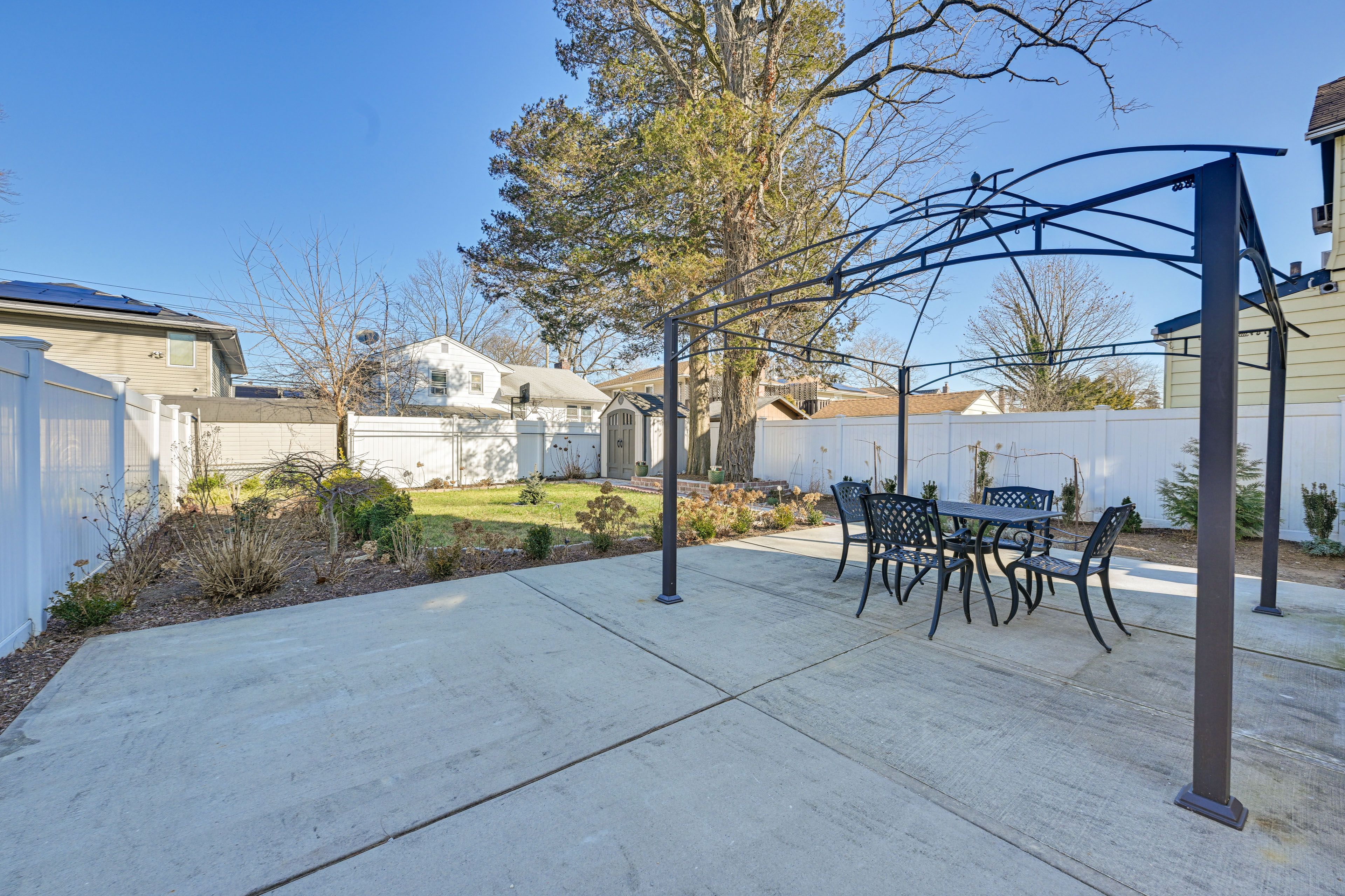 Private Patio | Fenced Yard