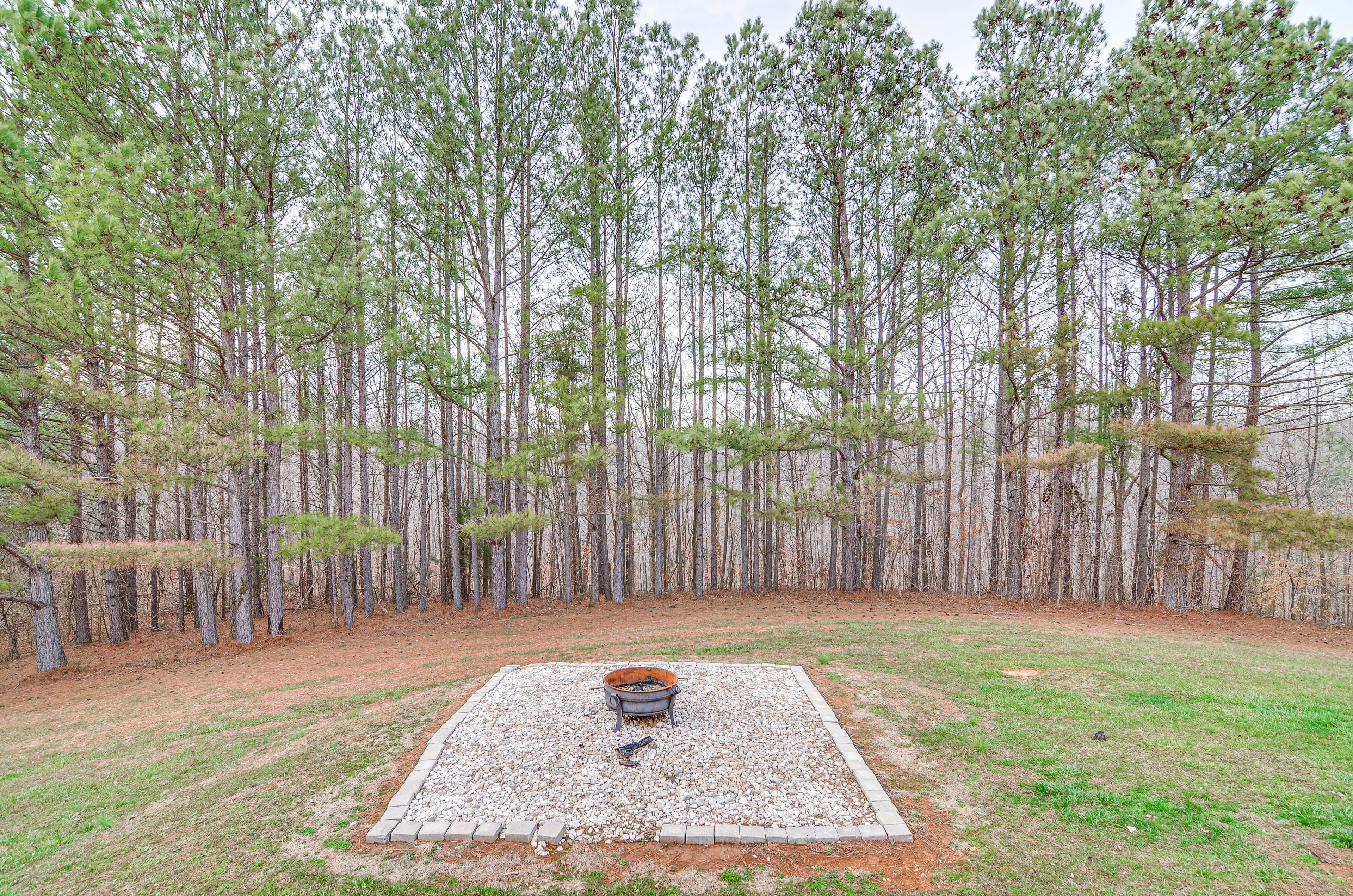 House Exterior | Wood-Burning Fire Pit | Private Yard