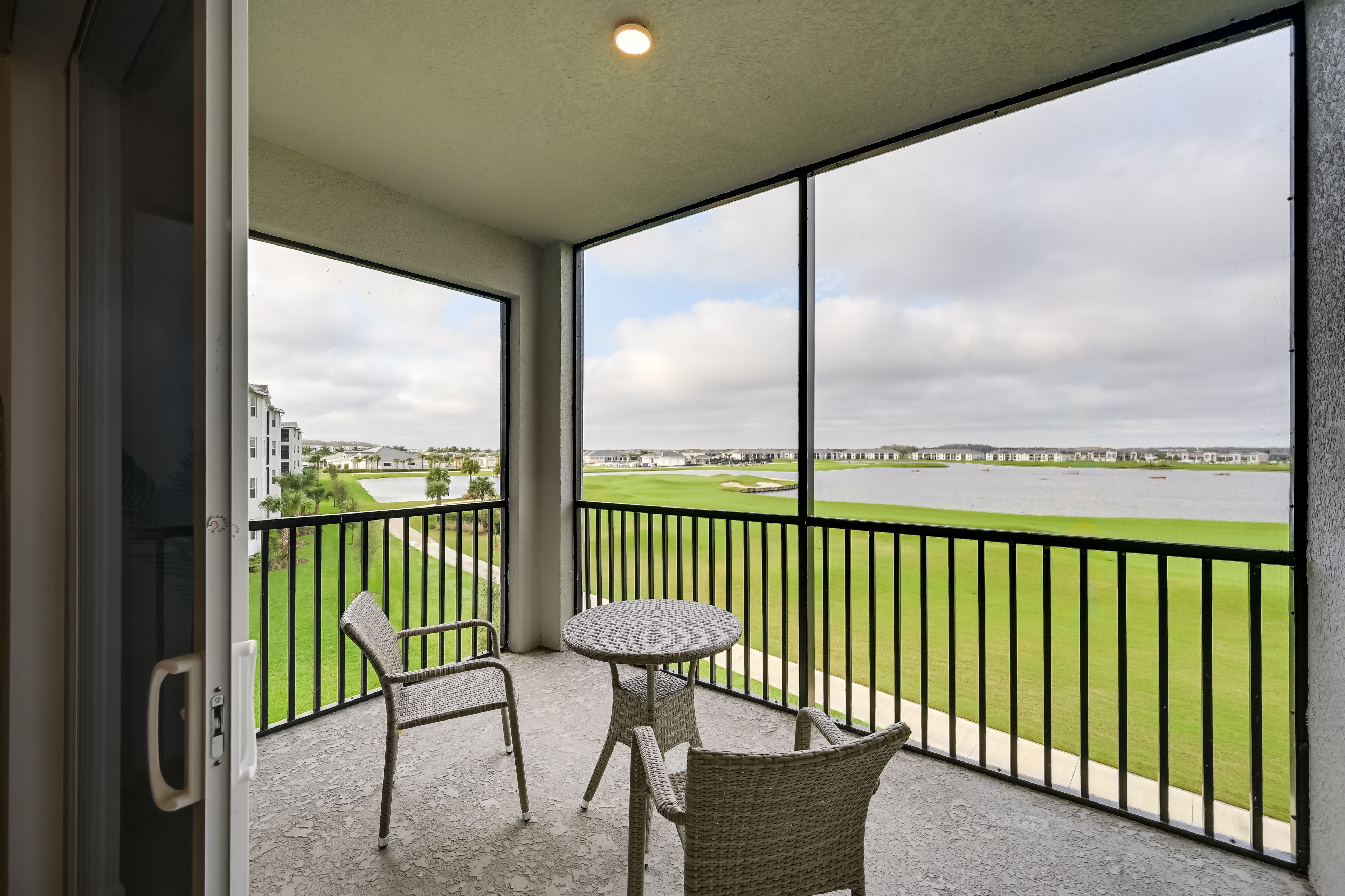 Covered Furnished Balcony