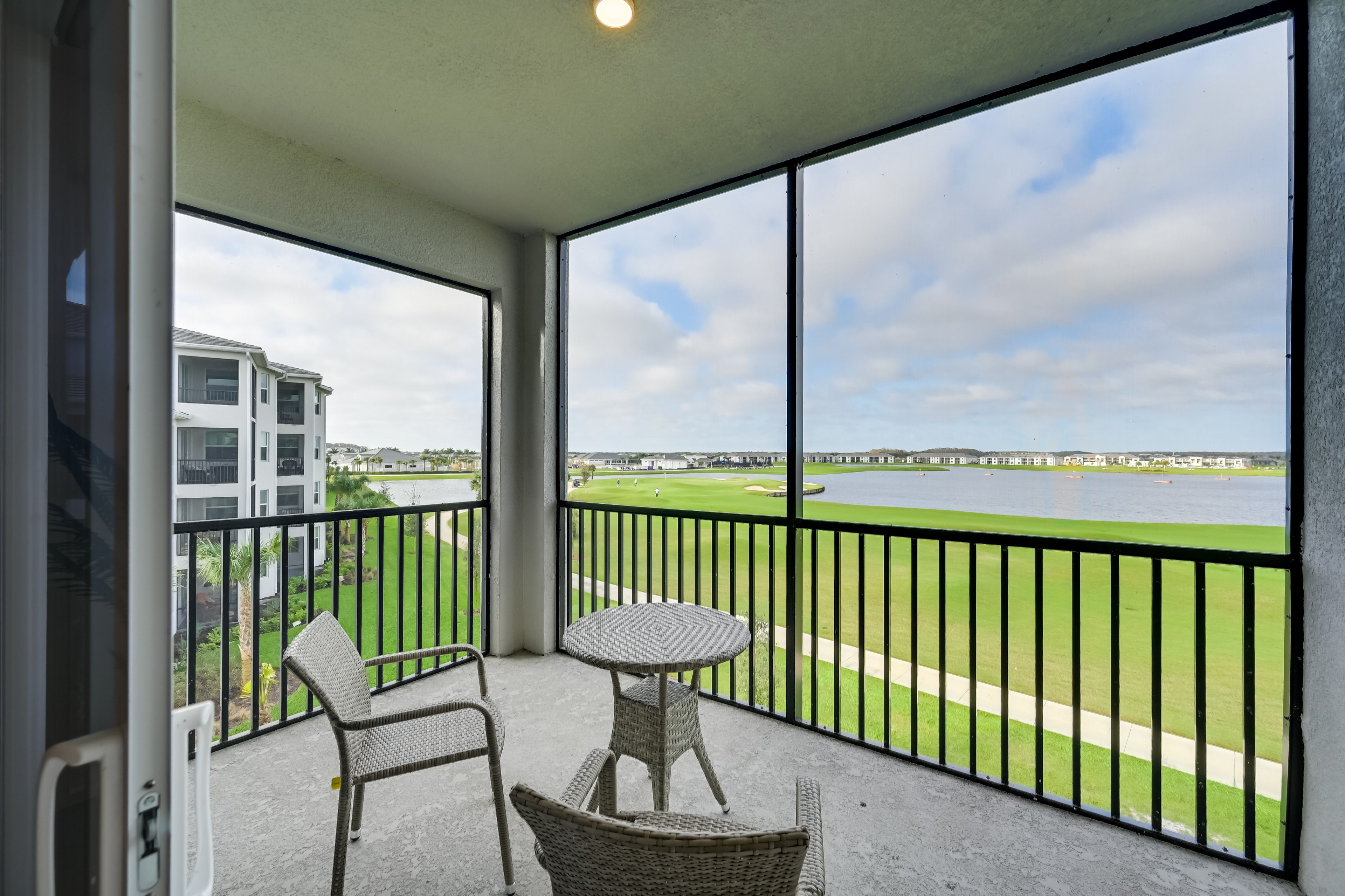 Covered Furnished Balcony