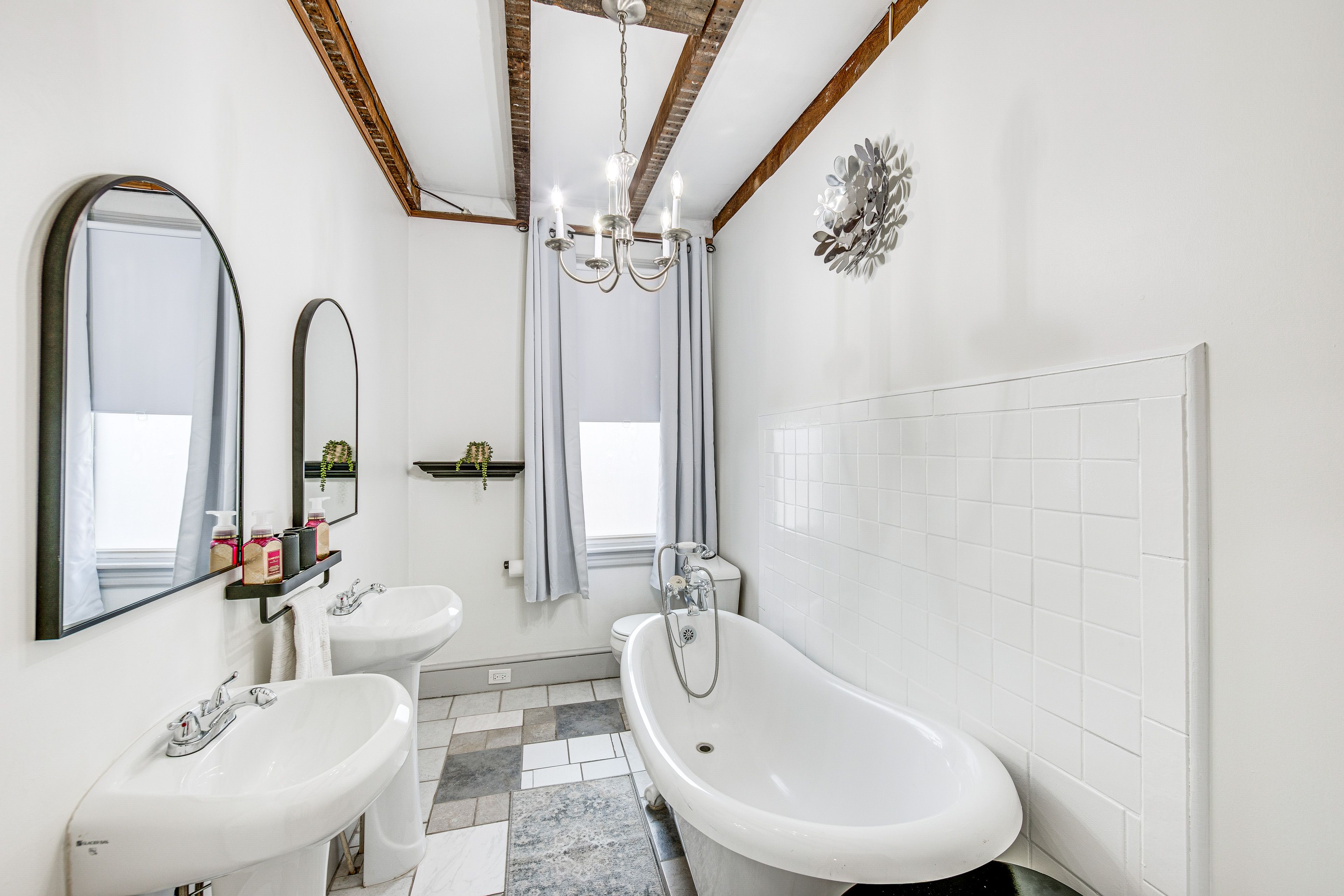 Full Bath | Complimentary Toiletries | Washer & Dryer | 1st Floor