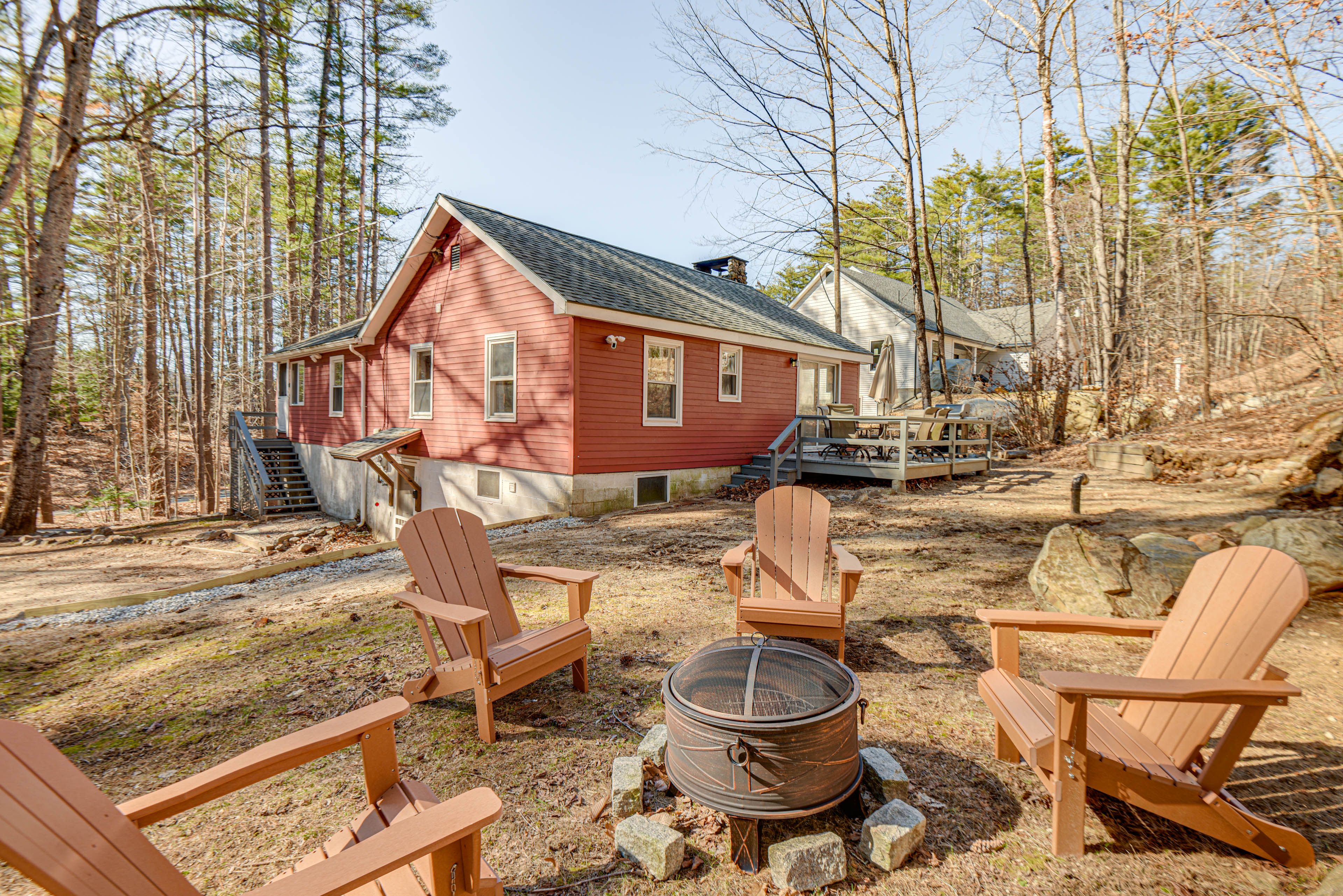 Alton Bay Vacation Rental | 2BR | 1BA | Stairs Required | 1,200 Sq Ft