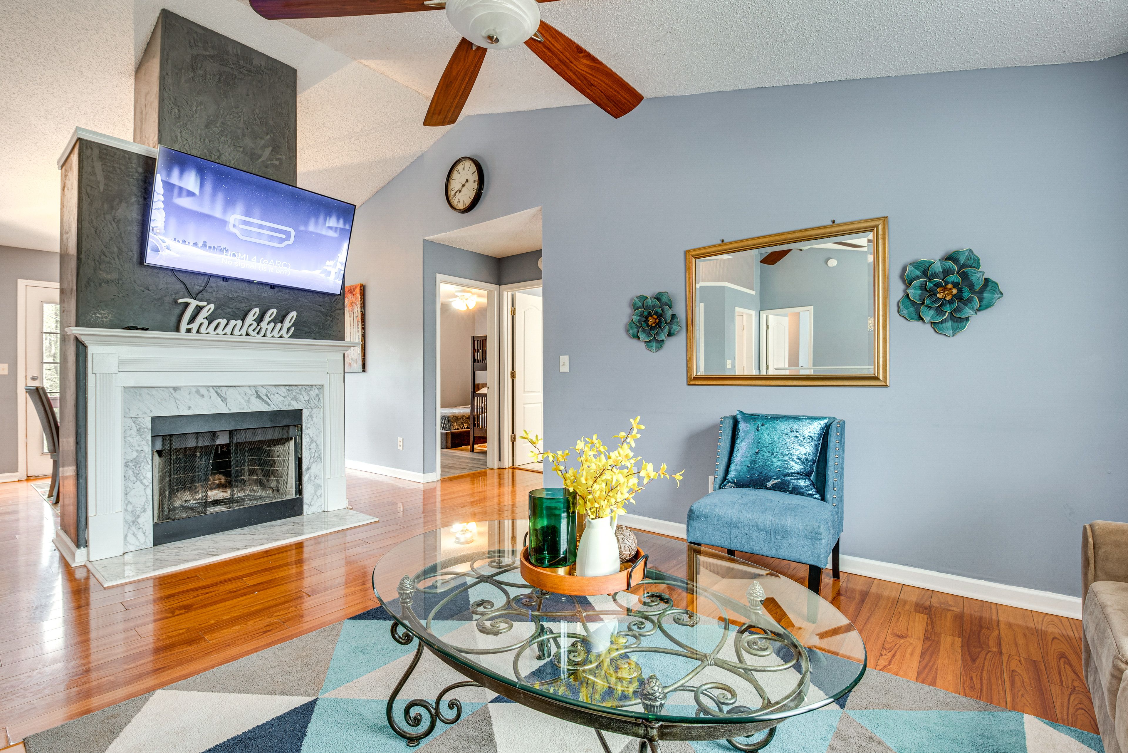 Monroe Vacation Rental | 3BR | 2BA | 1,500 Sq Ft | Stairs Required