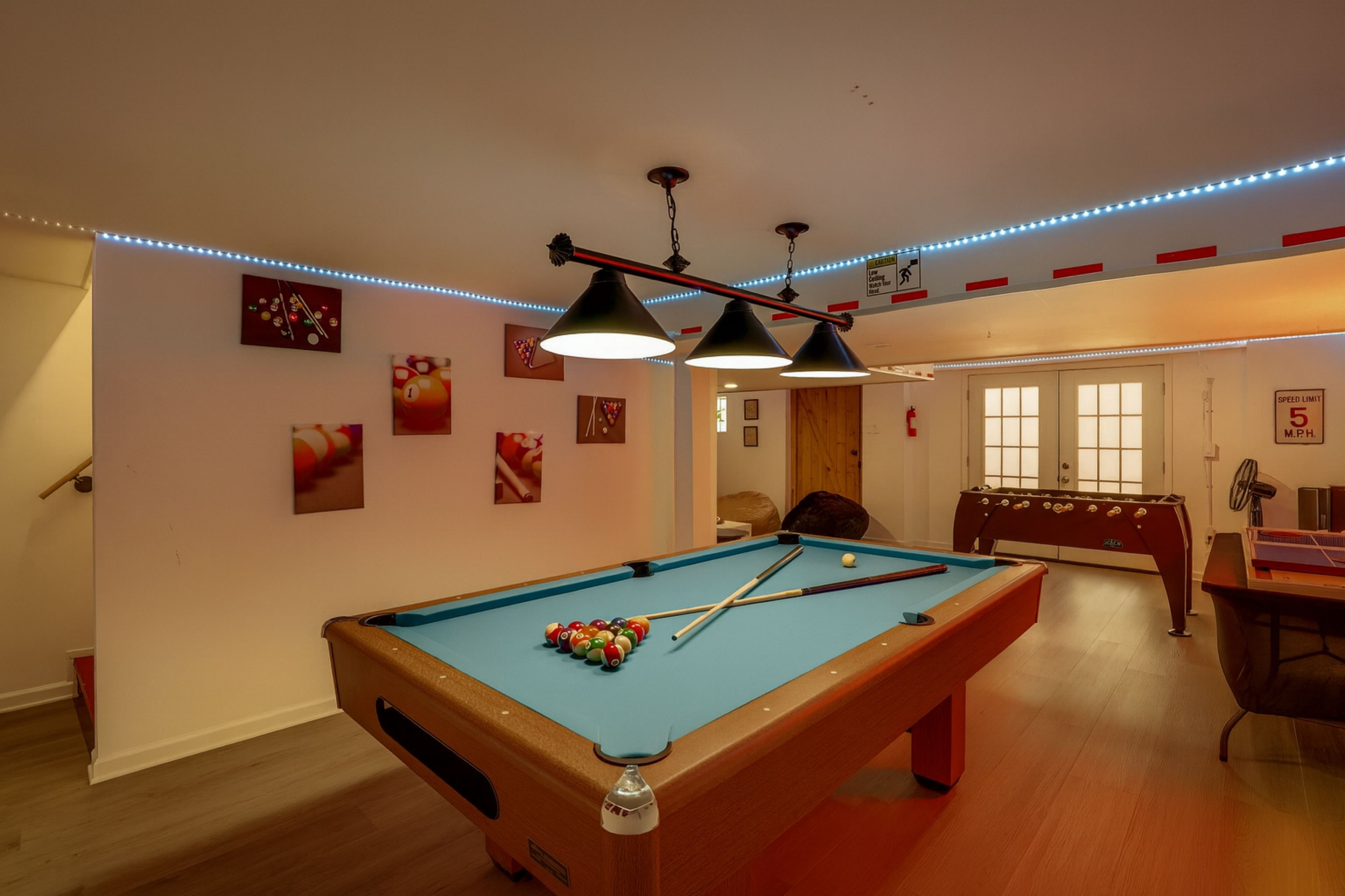 Game Room | Basement | Pool Table (Adult-Use Only)