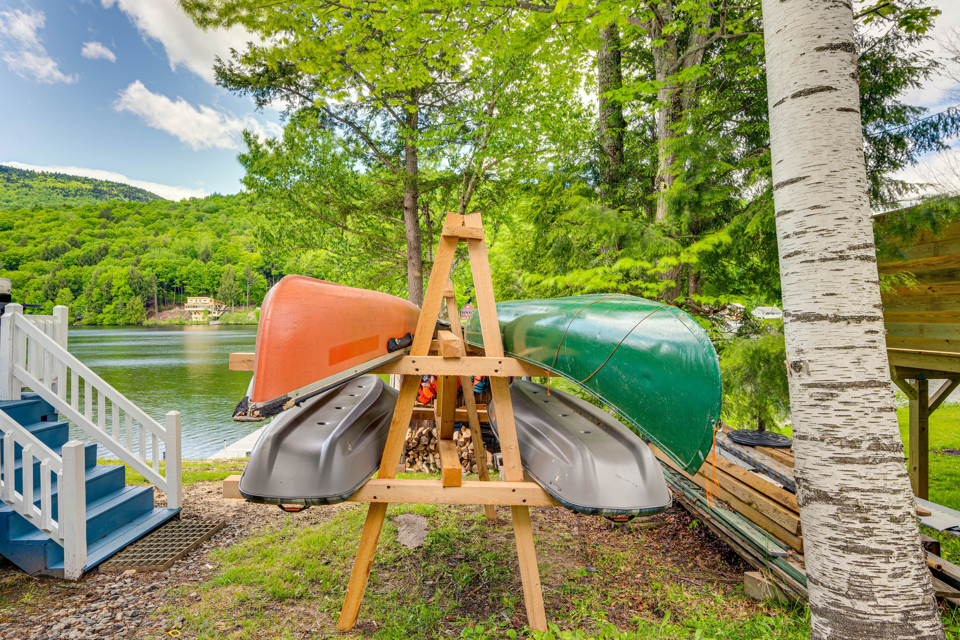 Kayaks & Canoes Provided